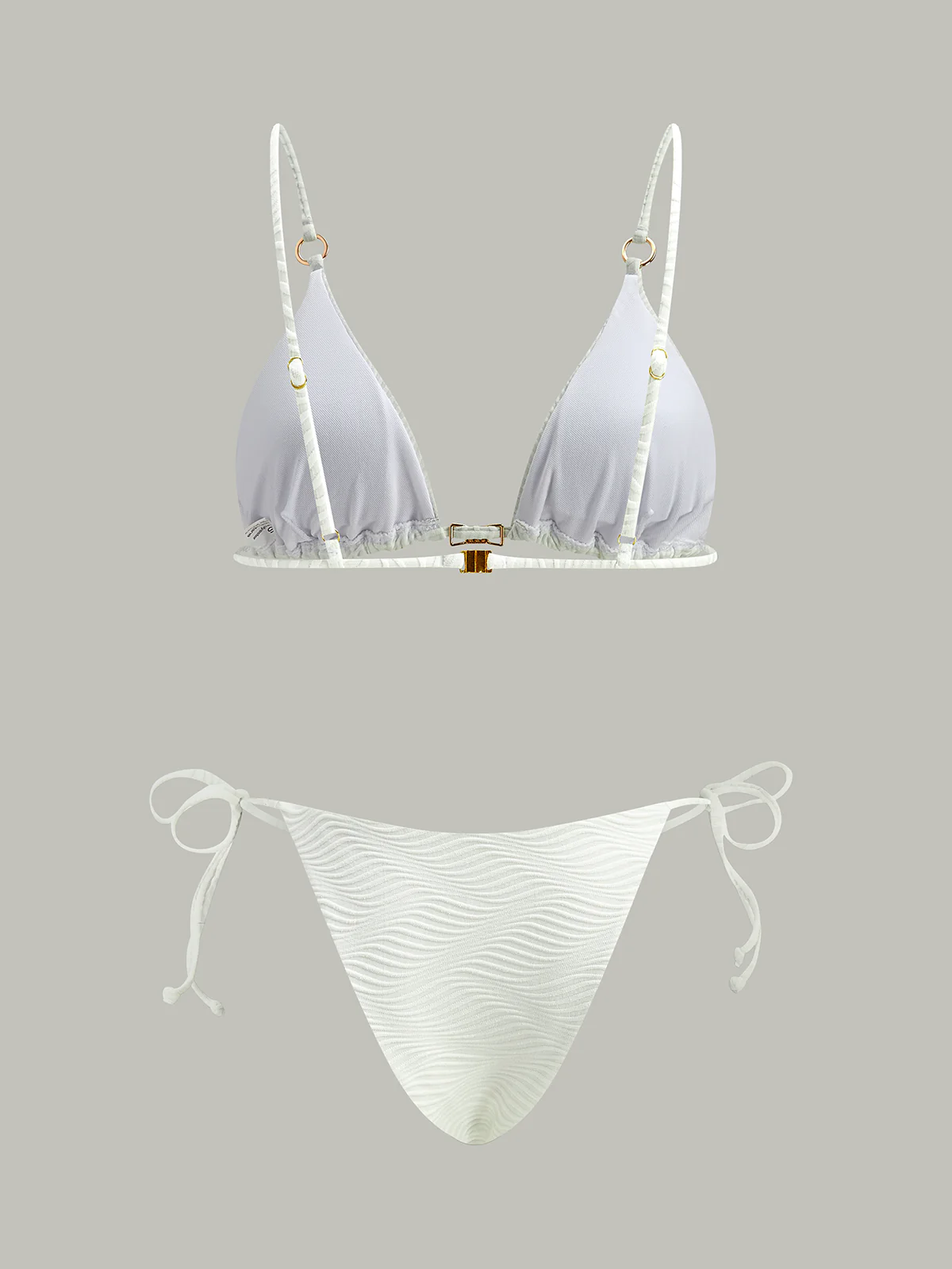 Textured Bikini Set - Takermore