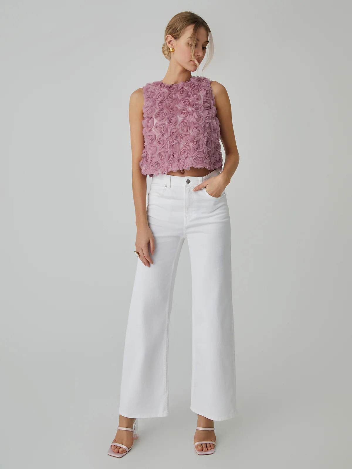 Romantic Multi Floral Blouse - Takermore