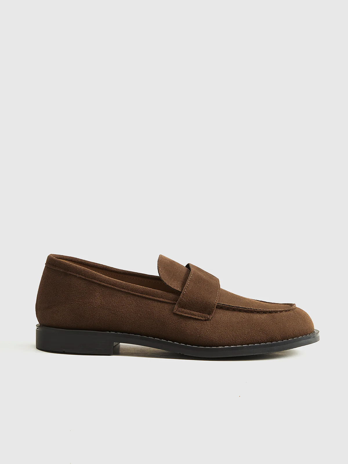 Suede Penny Loafers - Takermore