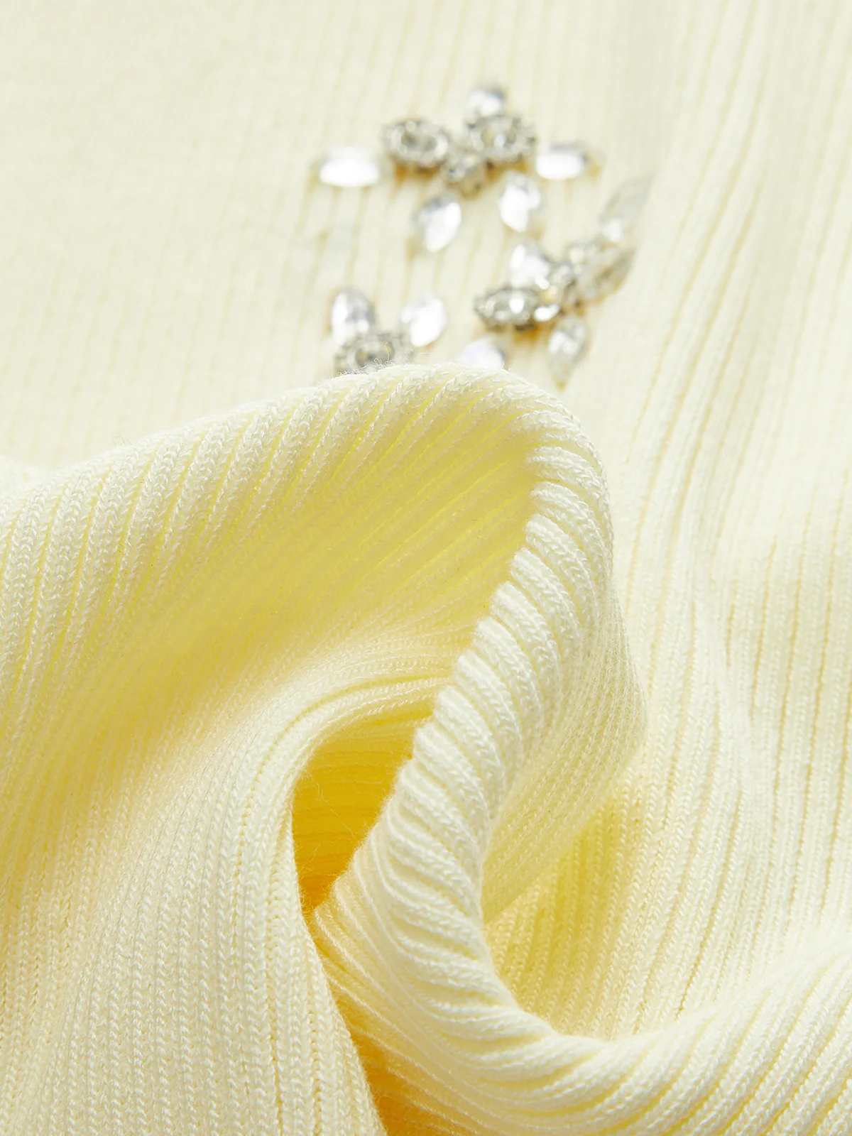 Wrap Skirt with Crystal Embellishments - Takermore