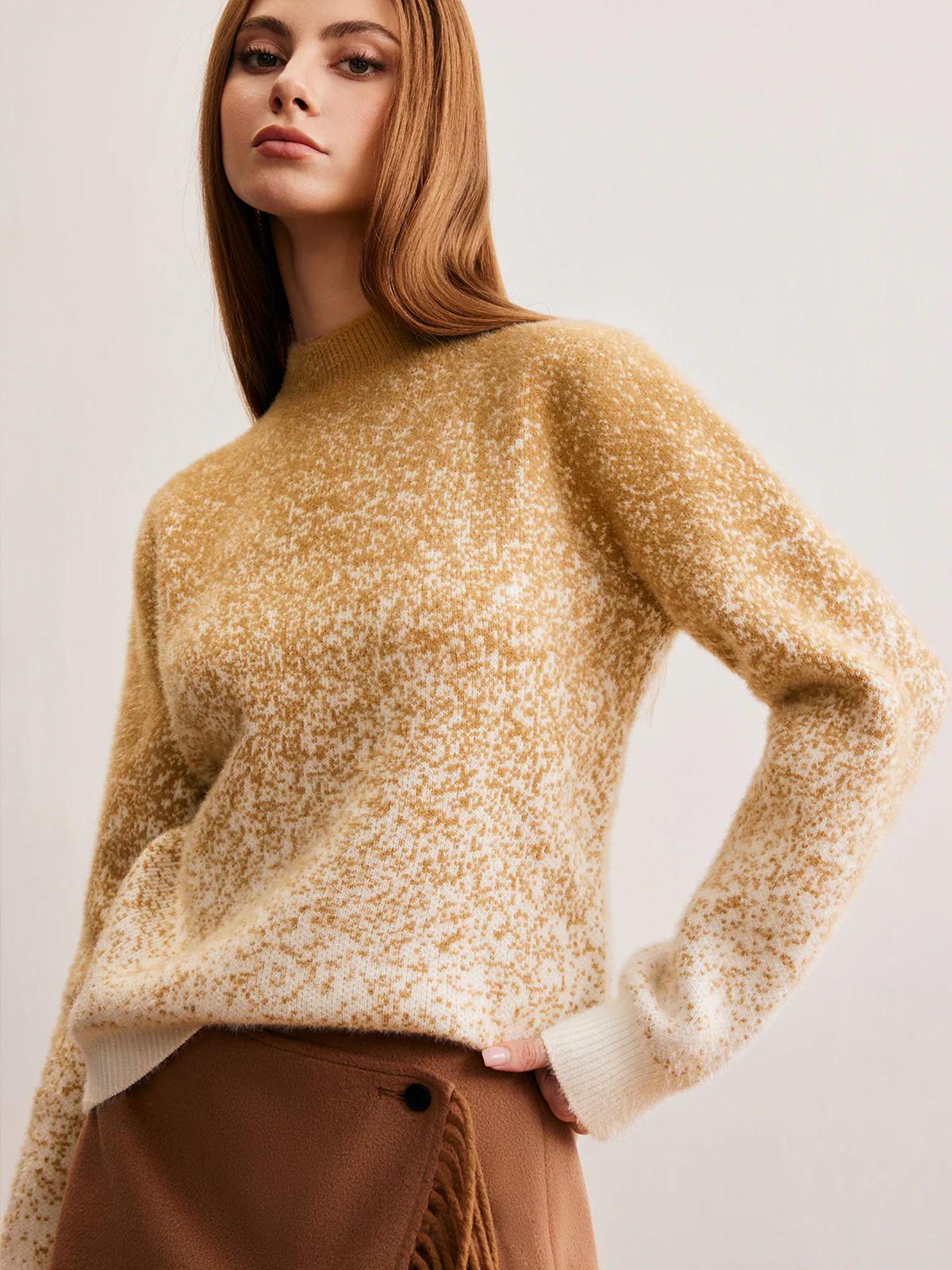 Romance Cashmere Gradient Sweater - Takermore