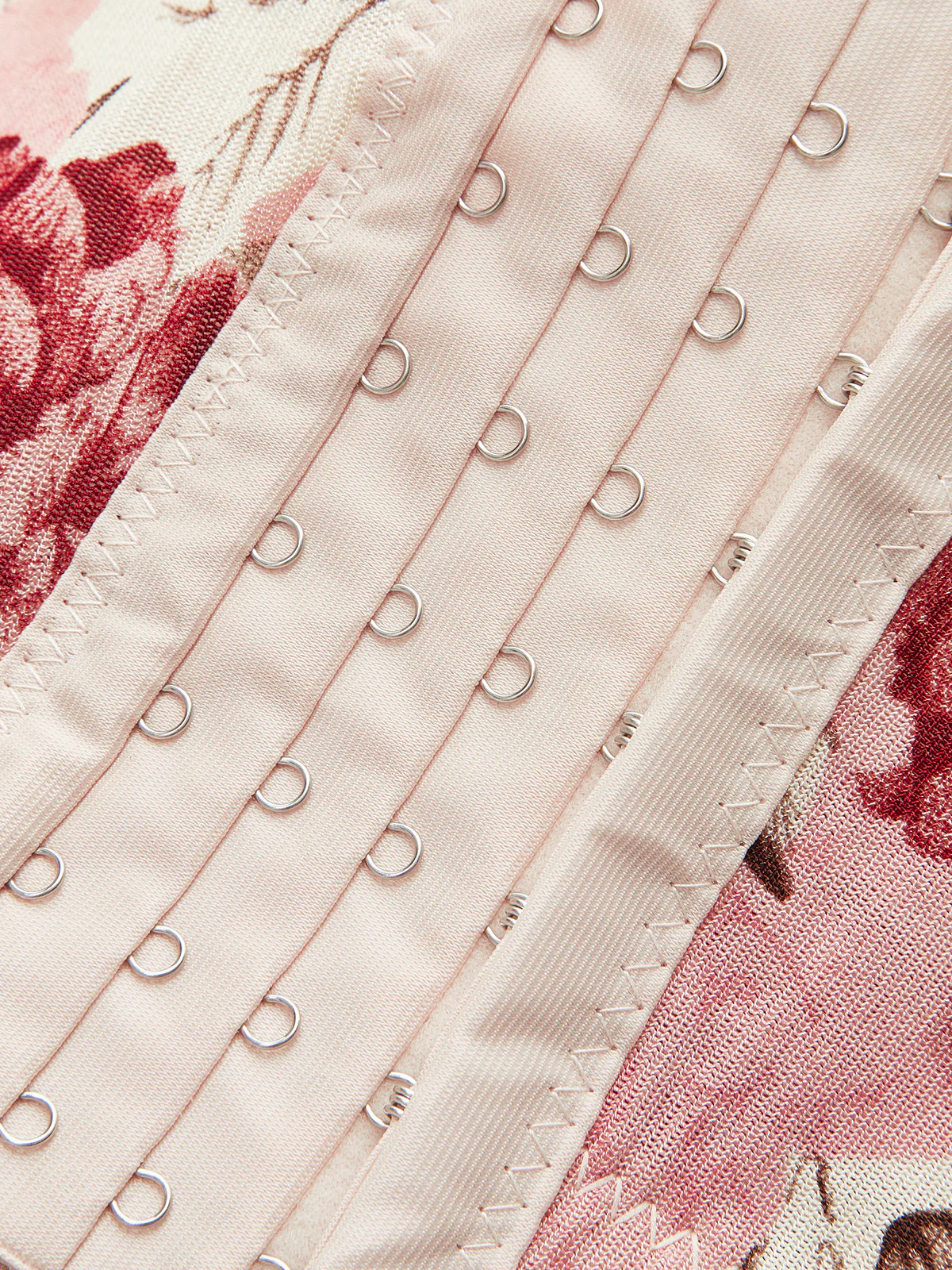 Floral Print Corset Top - Takermore