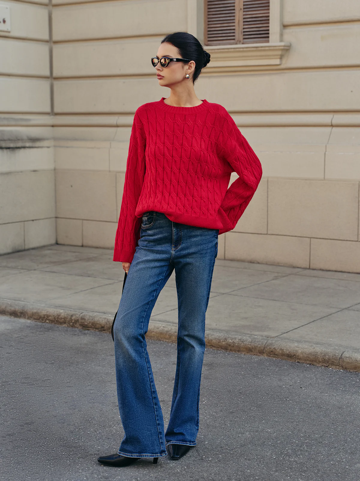 Side Split Twist Sweater - Takermore