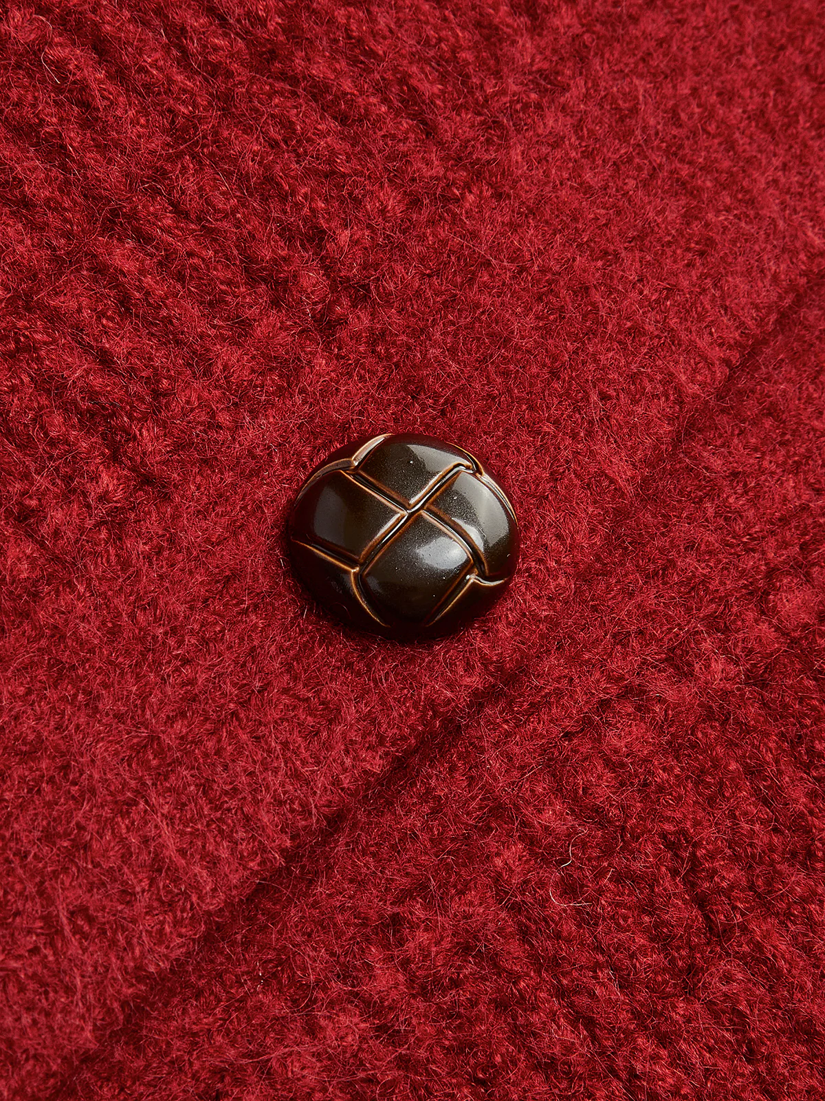 Plain Breasted Lapel Cardigan - Takermore