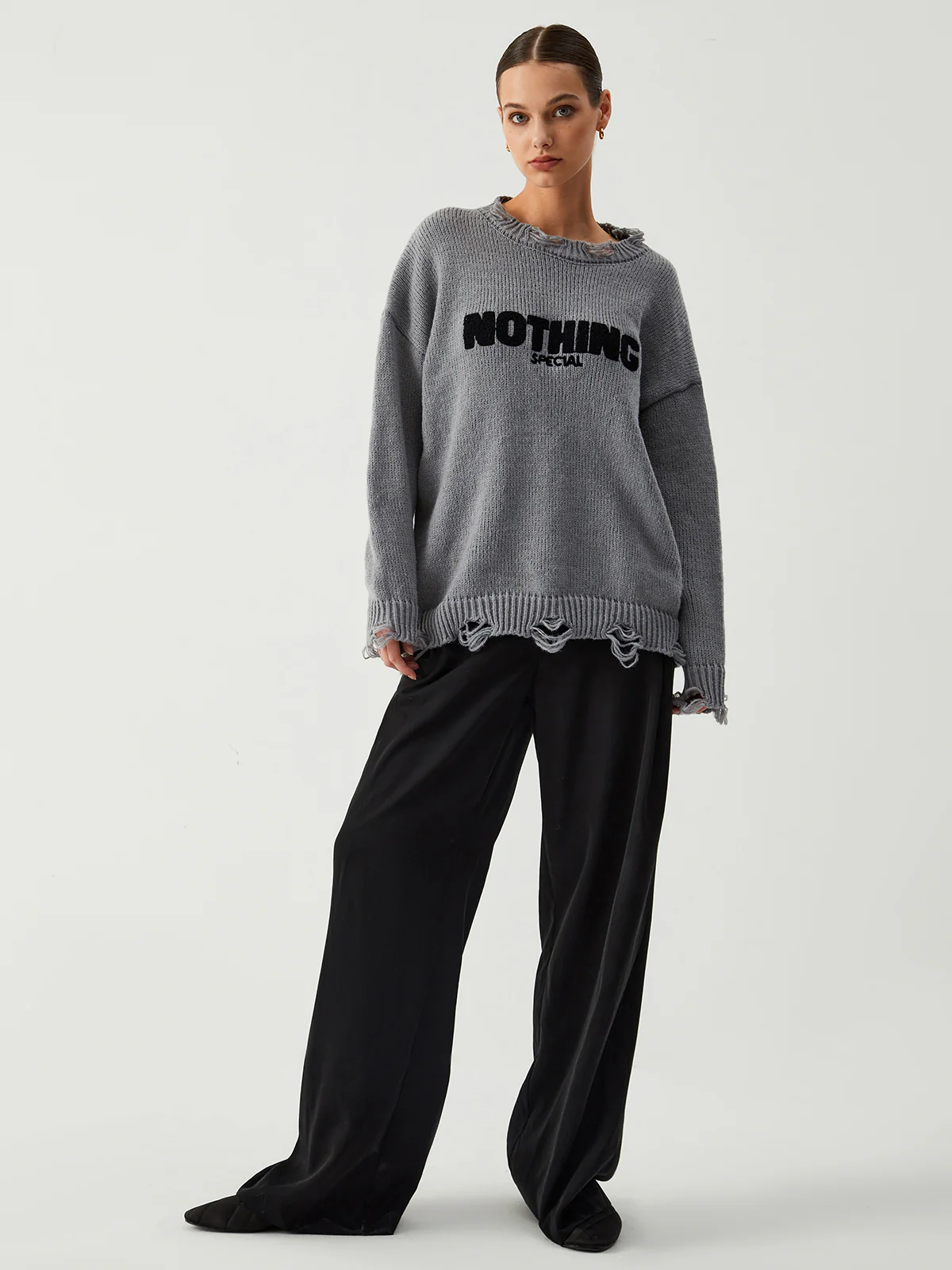 Nothing Special Ripped Sweater - Takermore