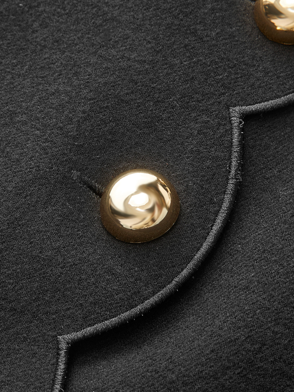 Scalloped Hem Side Button Skort - Takermore