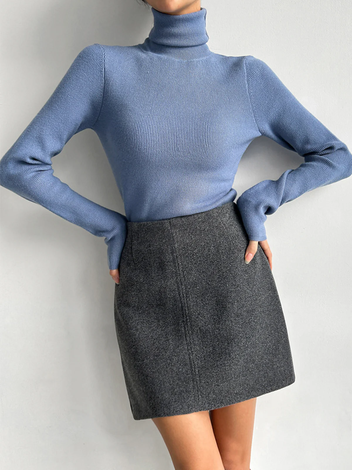 Leisure Piping A-Line Skirt - Takermore