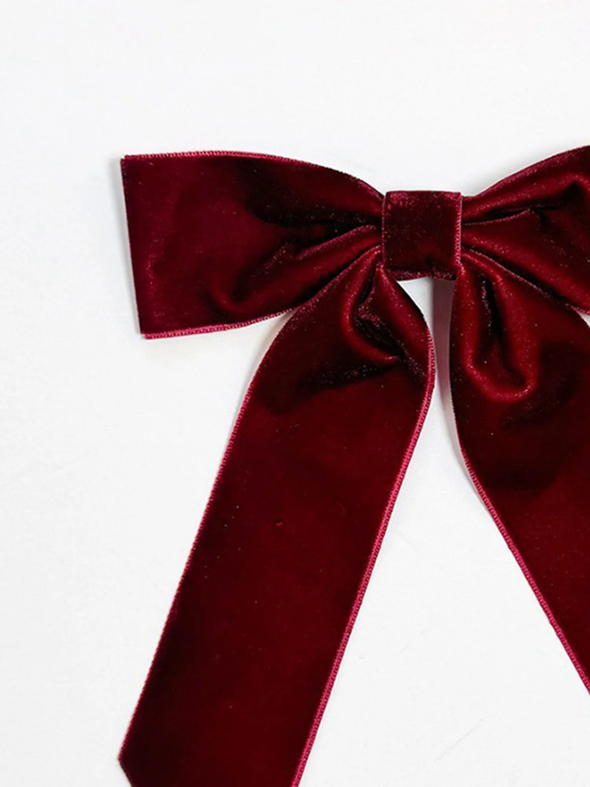 Velvet Bow Hair Clip - Takermore