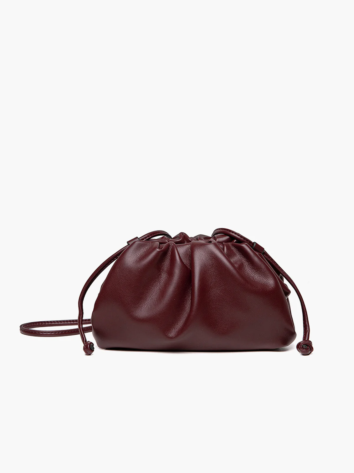 Drawstring Soft Clutch Bag - Takermore