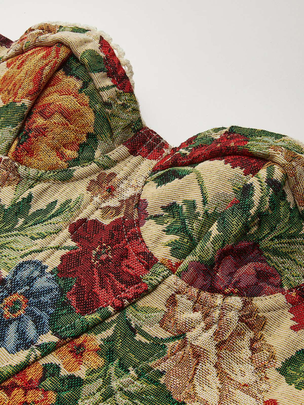 Floral Drawstring Corset - Takermore