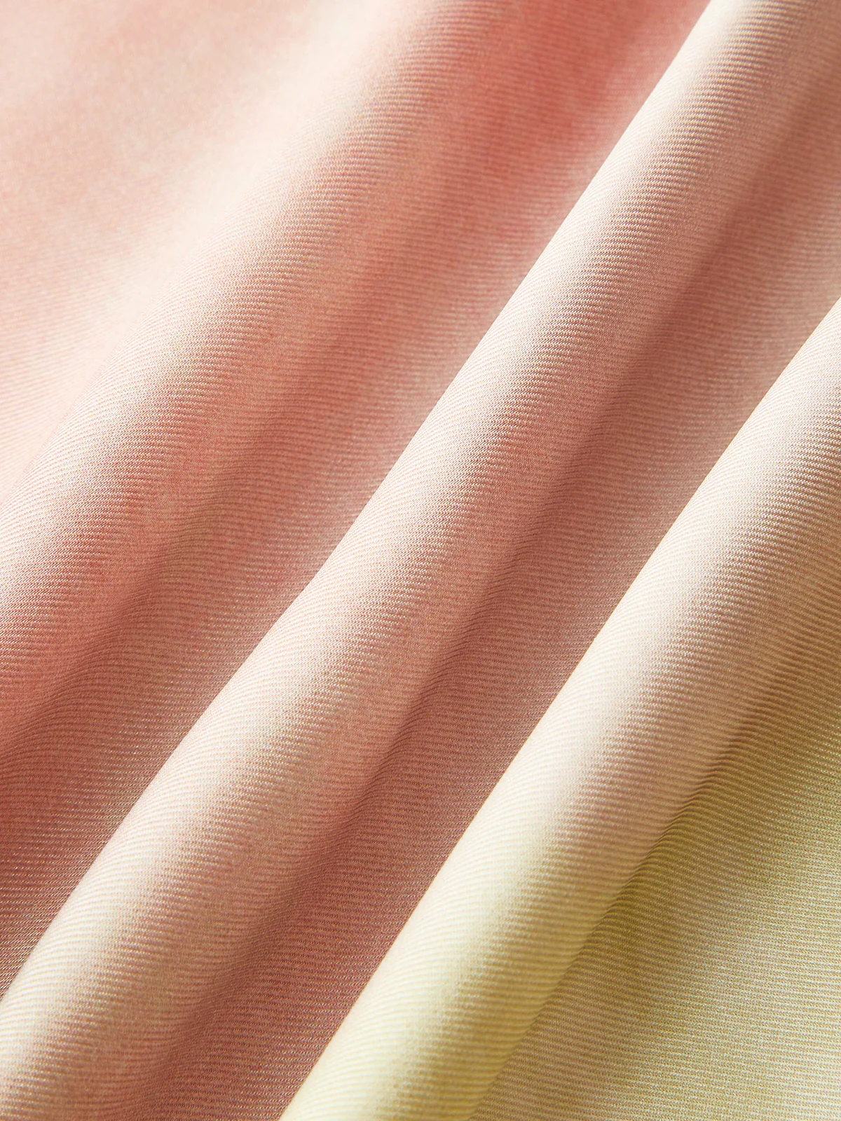 Short-Sleeve Color Gradient Maxi Dress With Cinched Waist - Takermore