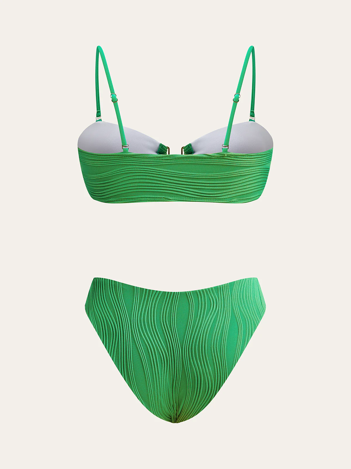 Textured Bikini Set - Takermore