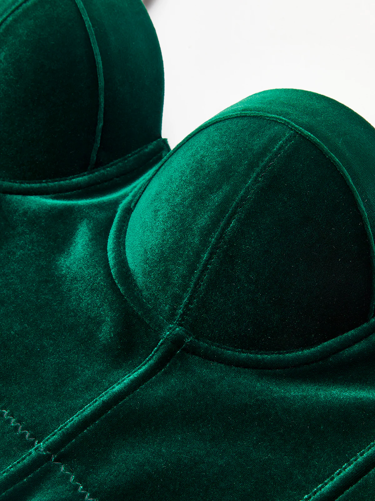 Velvet Crop Corset - Takermore