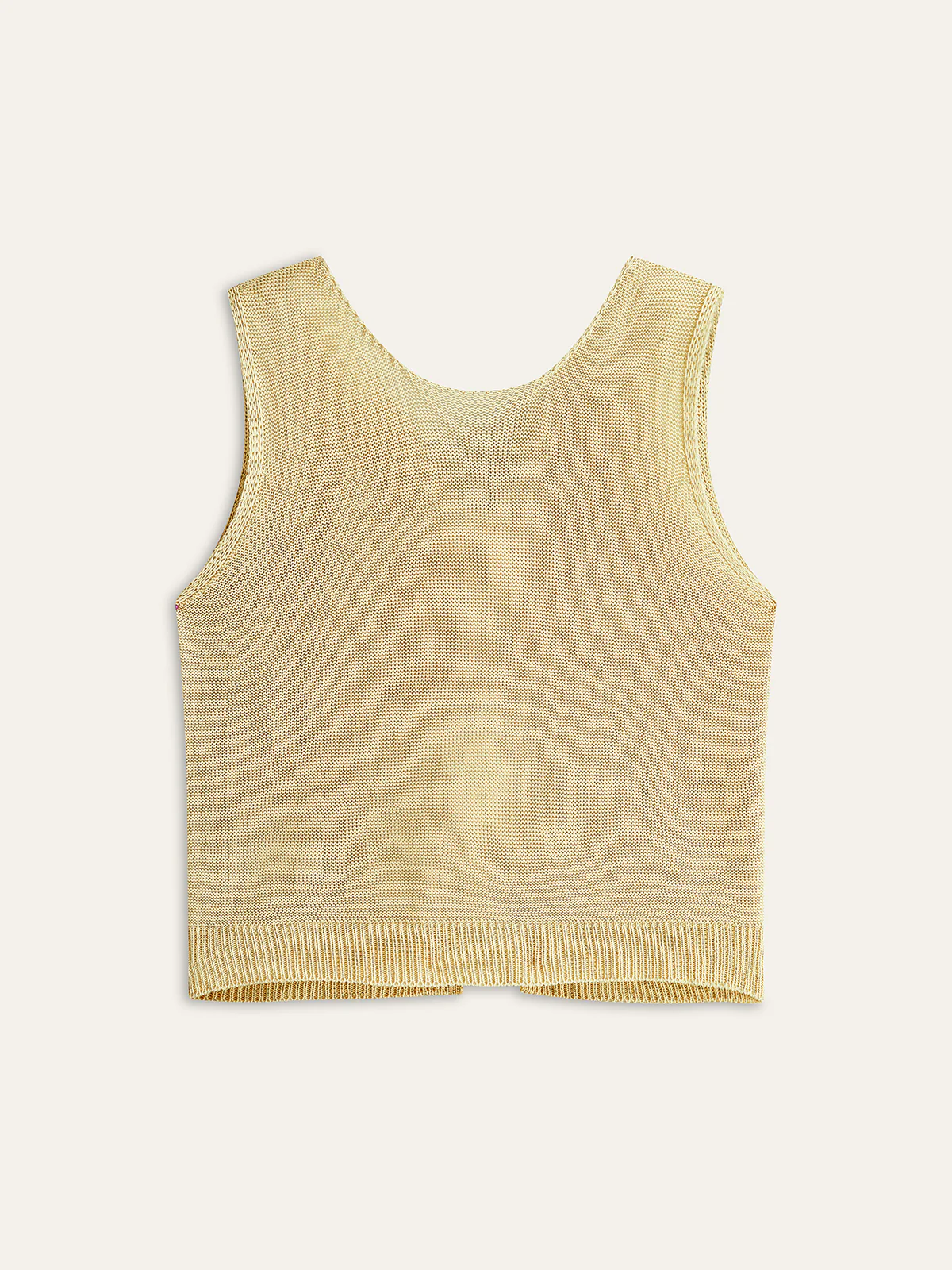 Bow Tie Wool Knit Top - Takermore