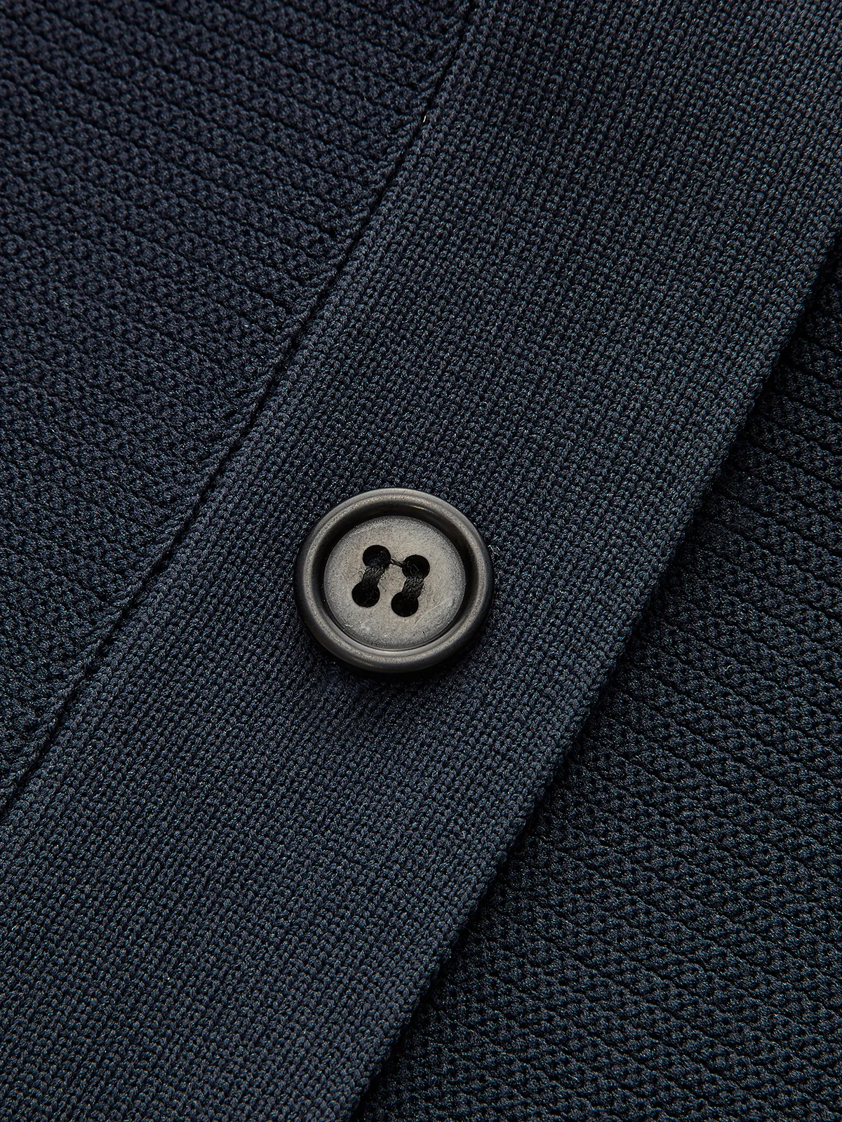 Structured Peplum Button-Up Knit Vest - Takermore