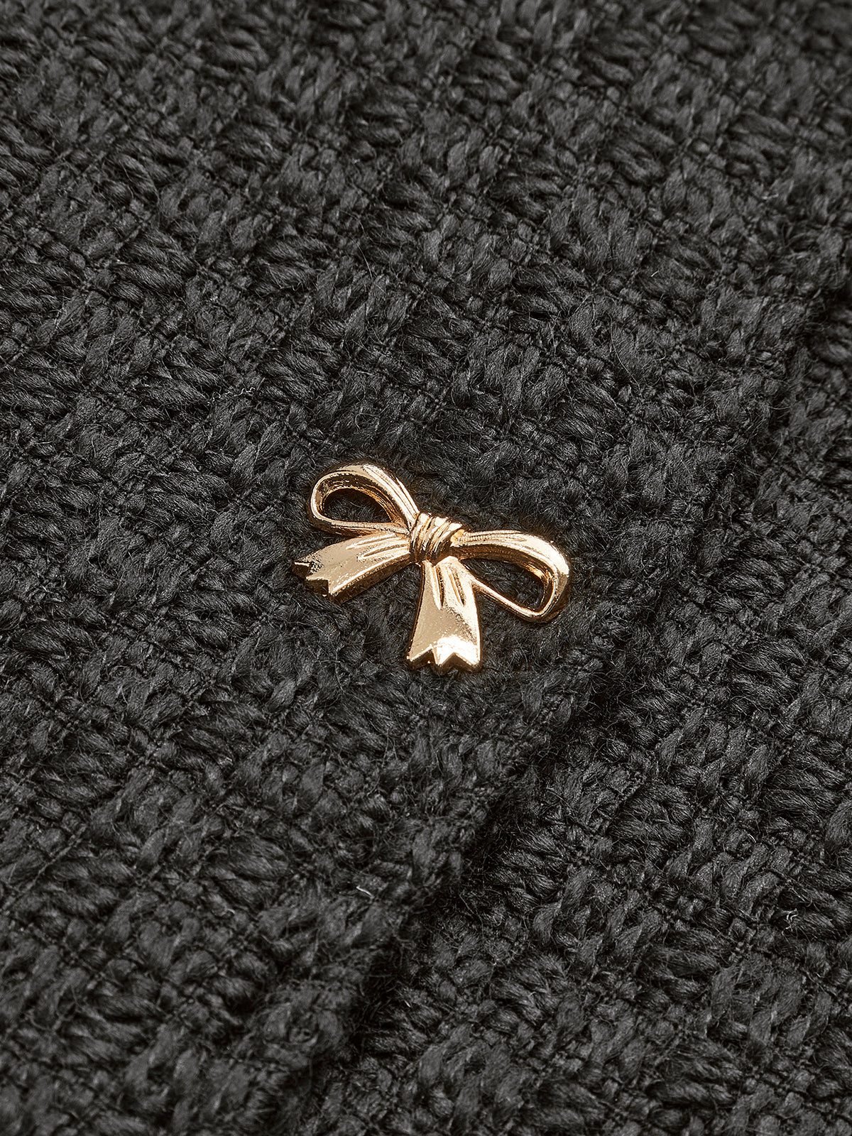 Golden Bow Tweed Jacket - Takermore