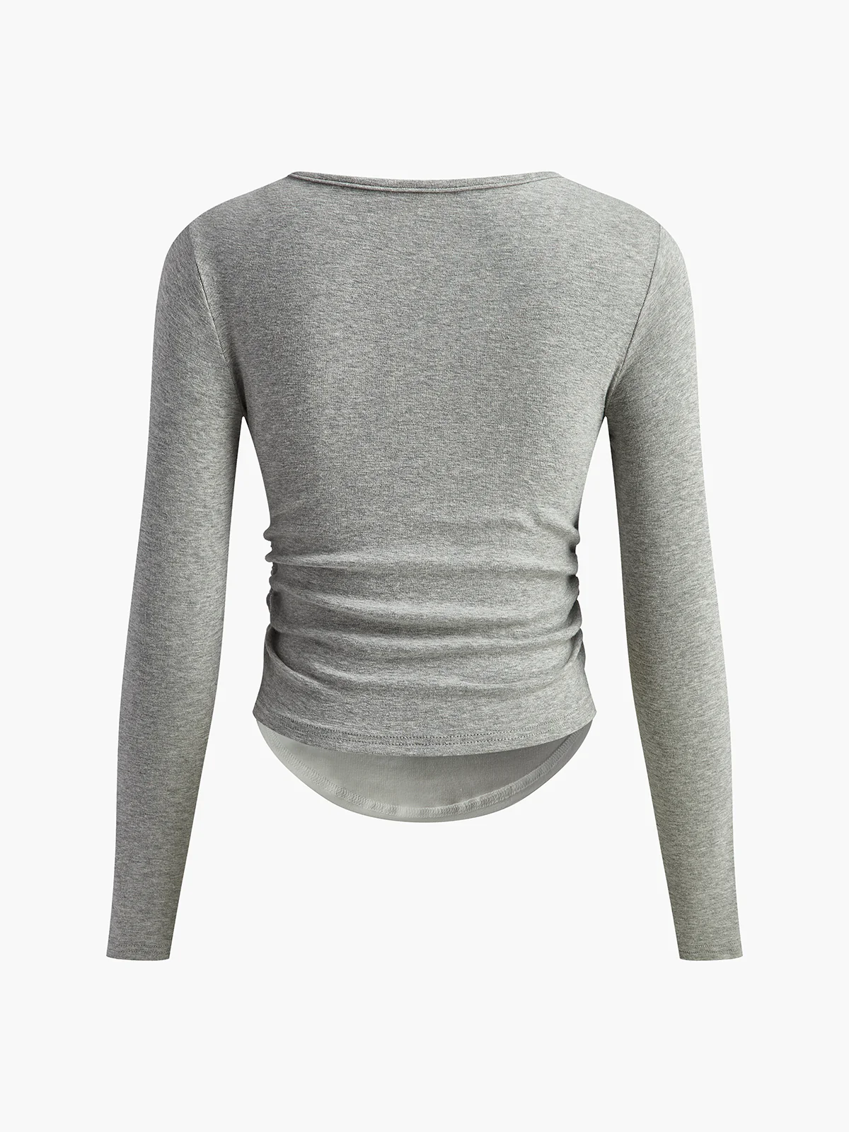 2 in 1 Cotton Pleated Zipper Top - Takermore