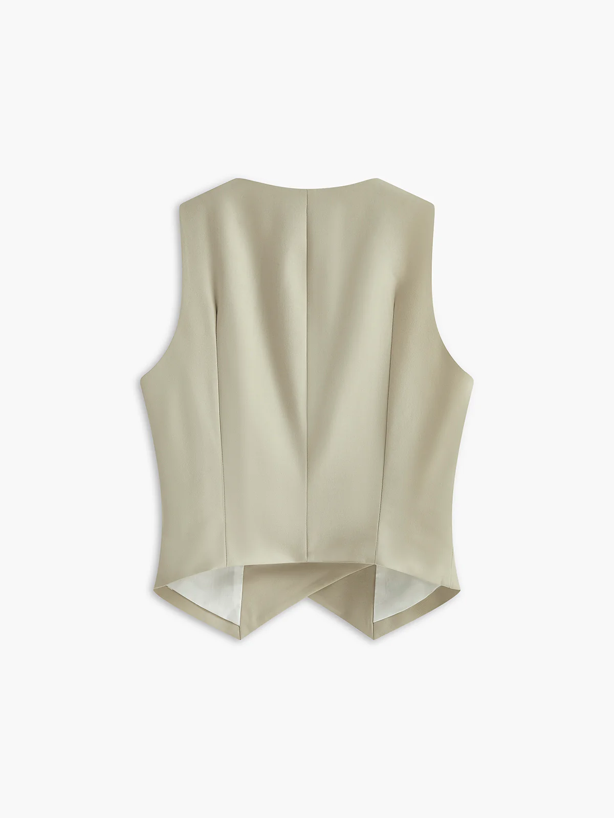 Asymmetrical Button Pockets Vest - Takermore