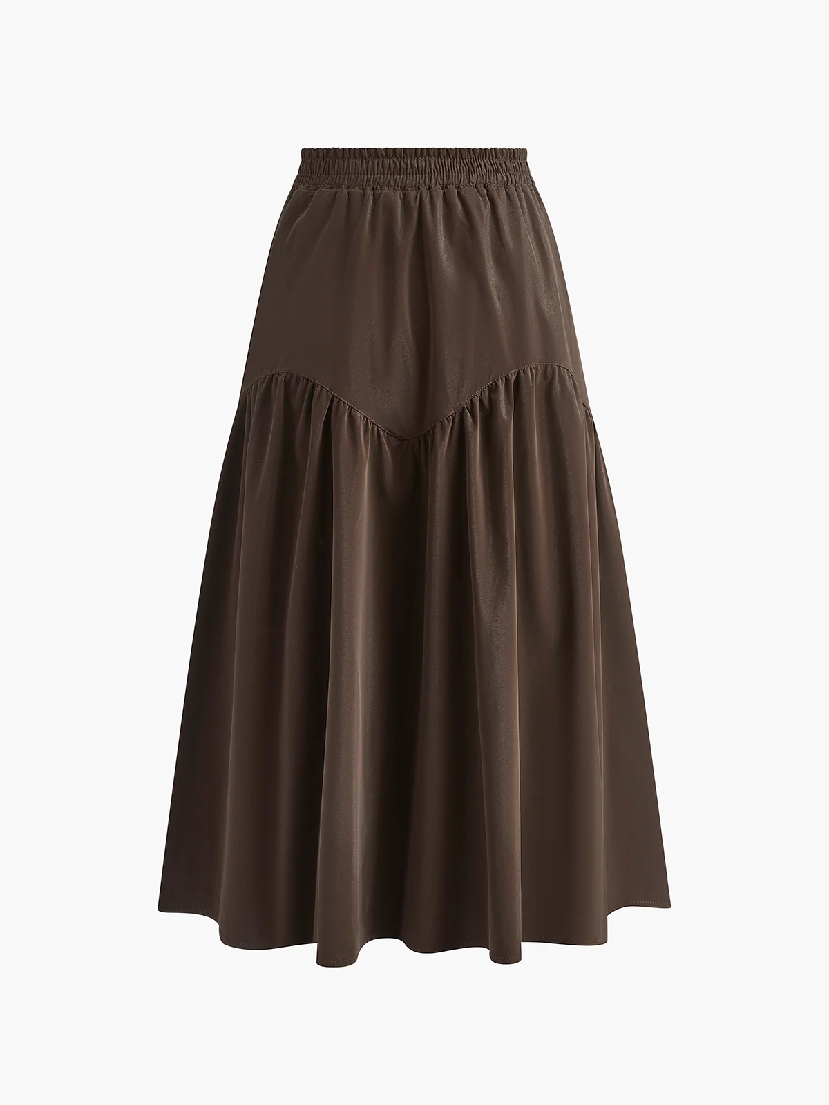 Pleated Umbrella Shape Skirt - Takermore