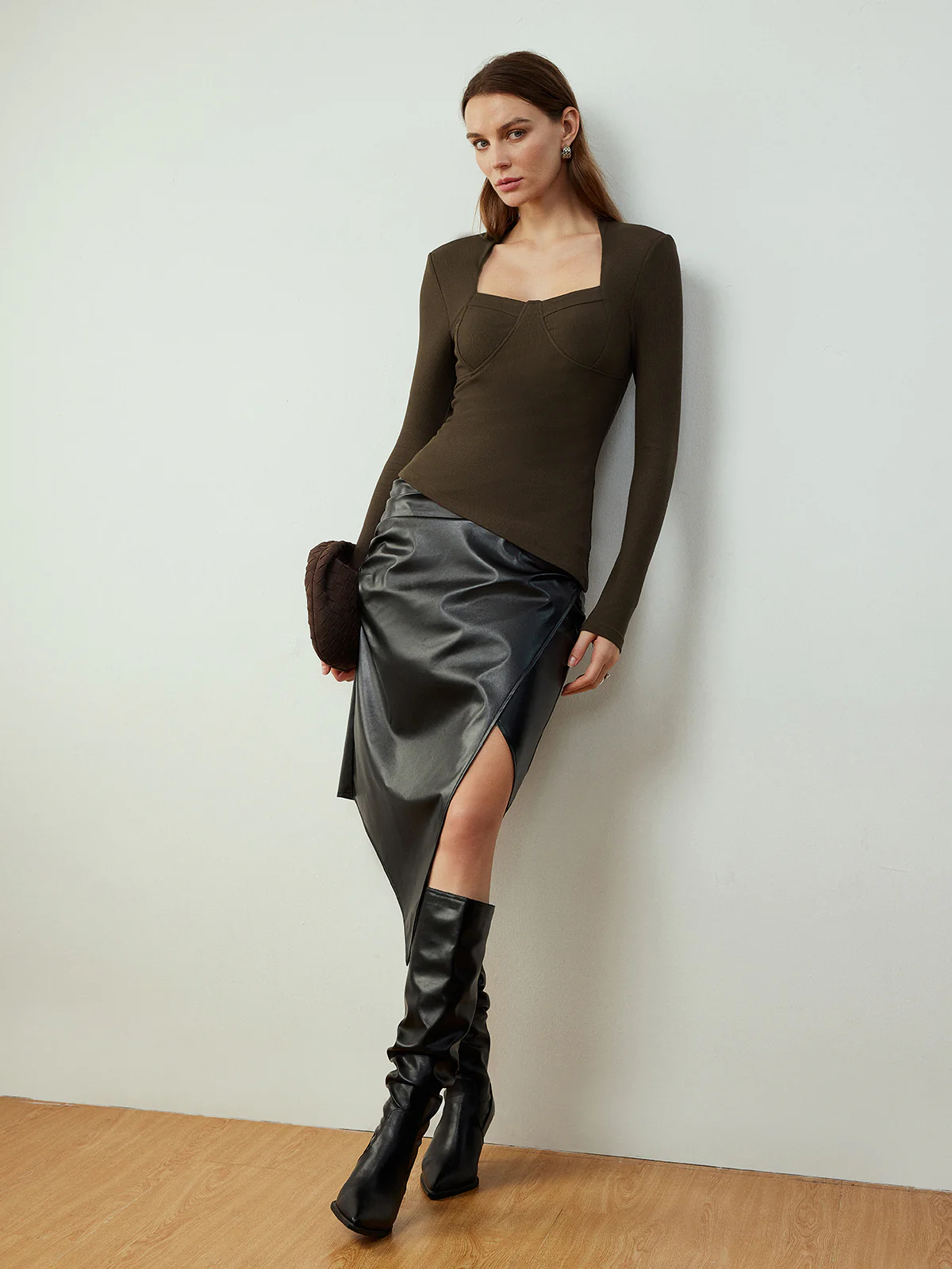 Asymmetrical Skinny T-Shirt - Takermore