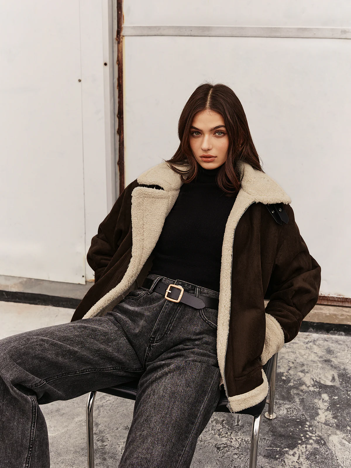 Turtleneck Zipper Fleece Jacket - Takermore