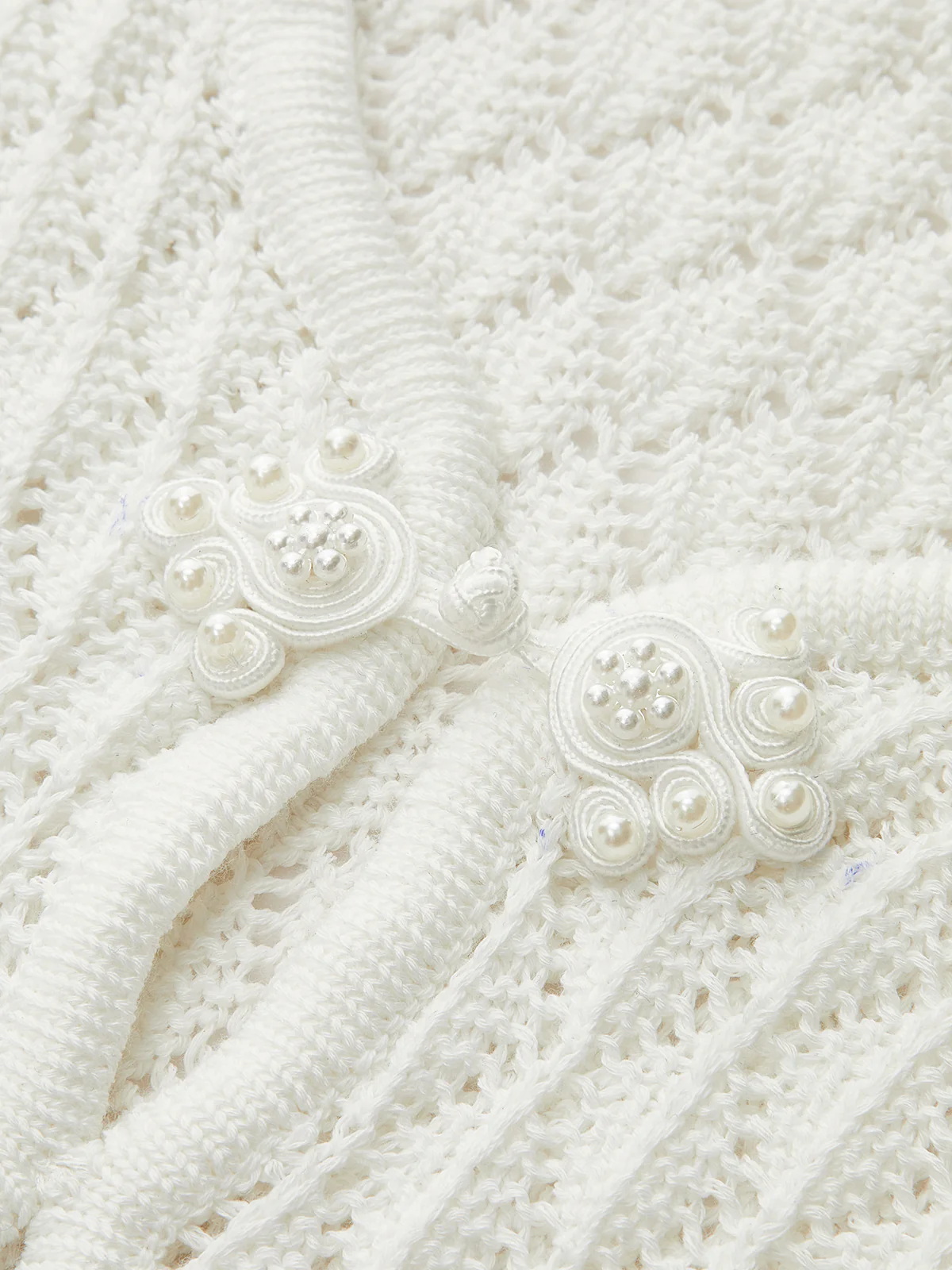 Sheer Knit Sweater Dress with Cut-Out Detail - Takermore