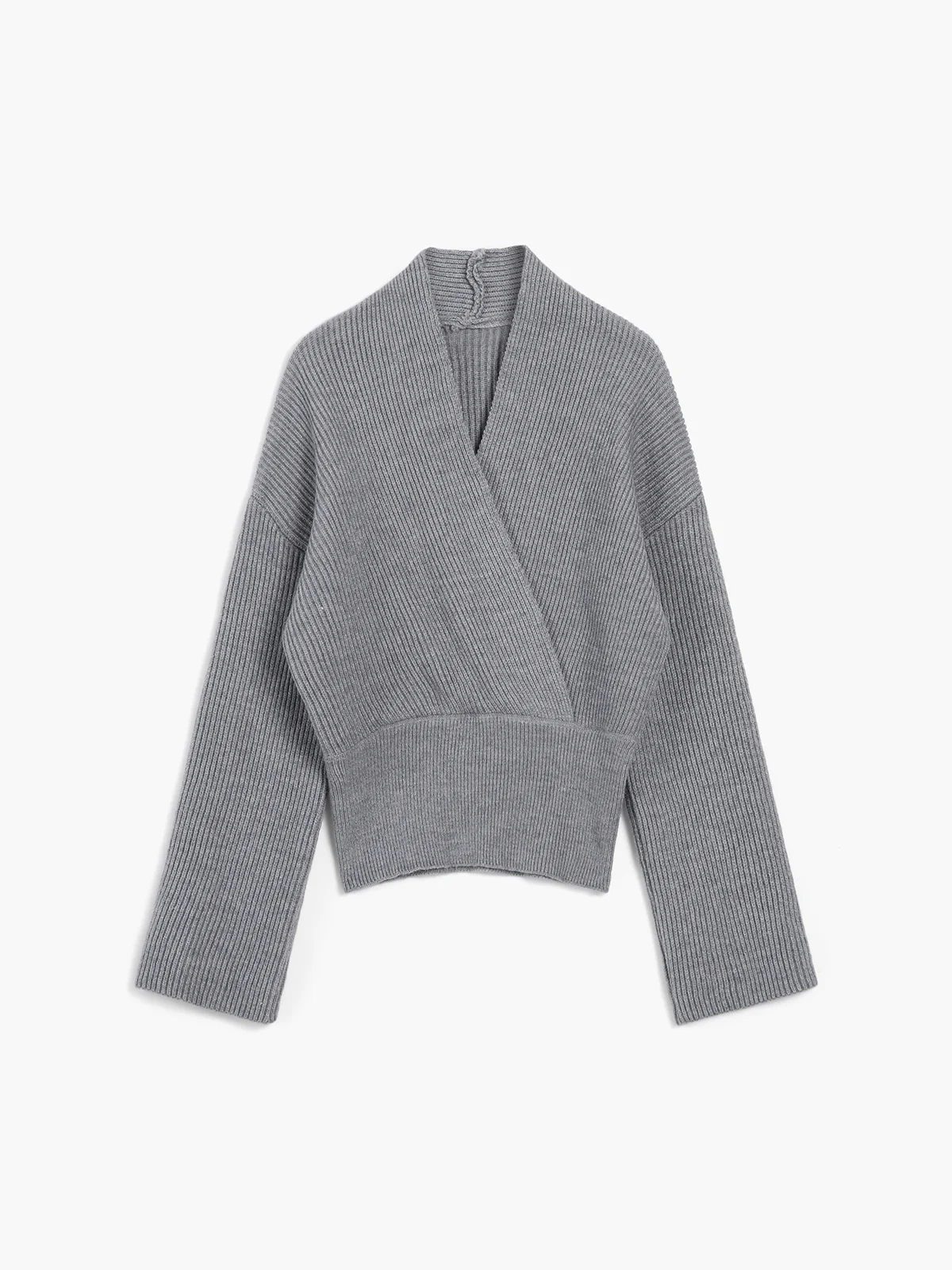 She's Effortless Wrap Sweater - Takermore