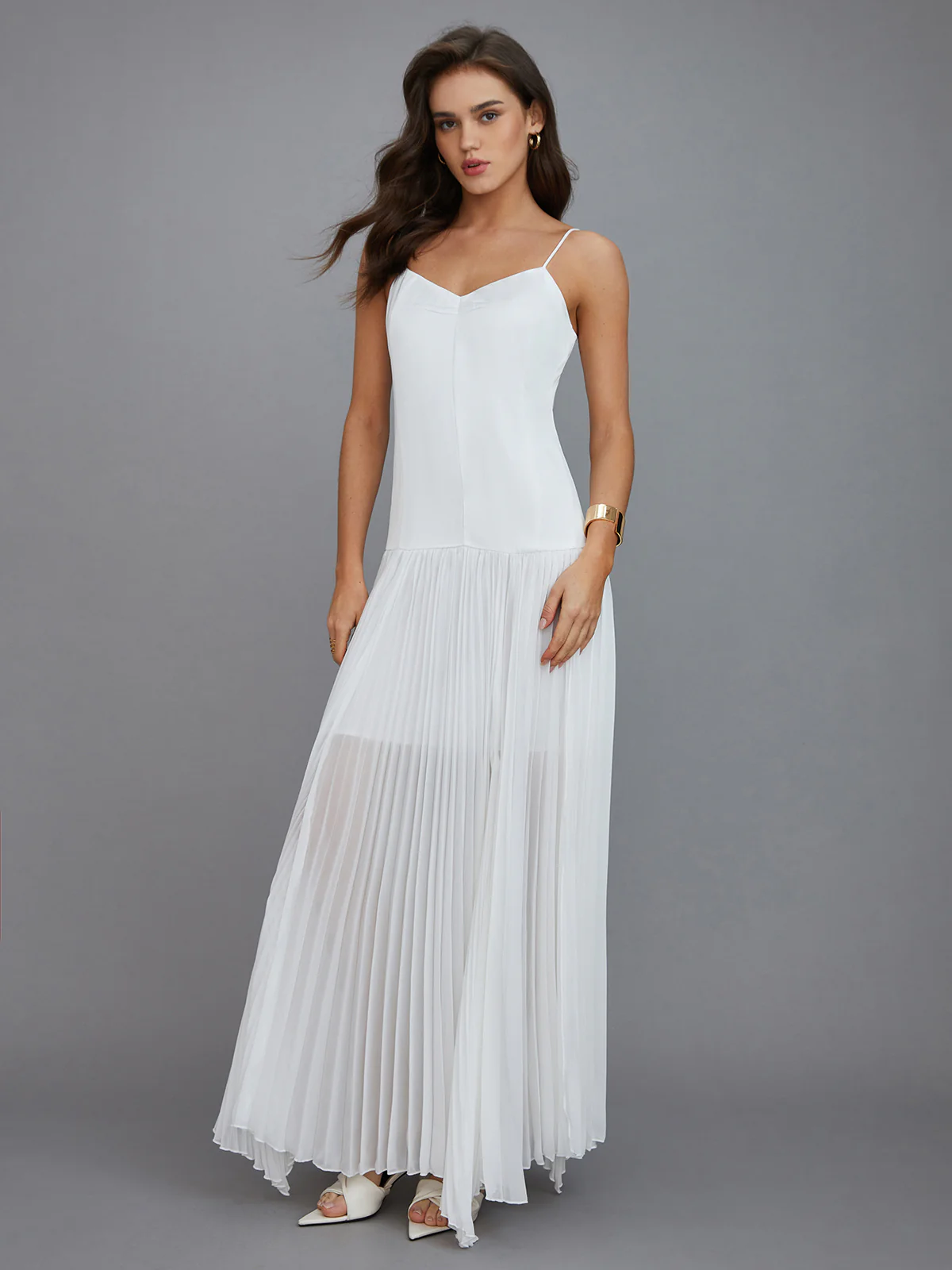 Semi-Sheer Vacation Long Dress - Takermore