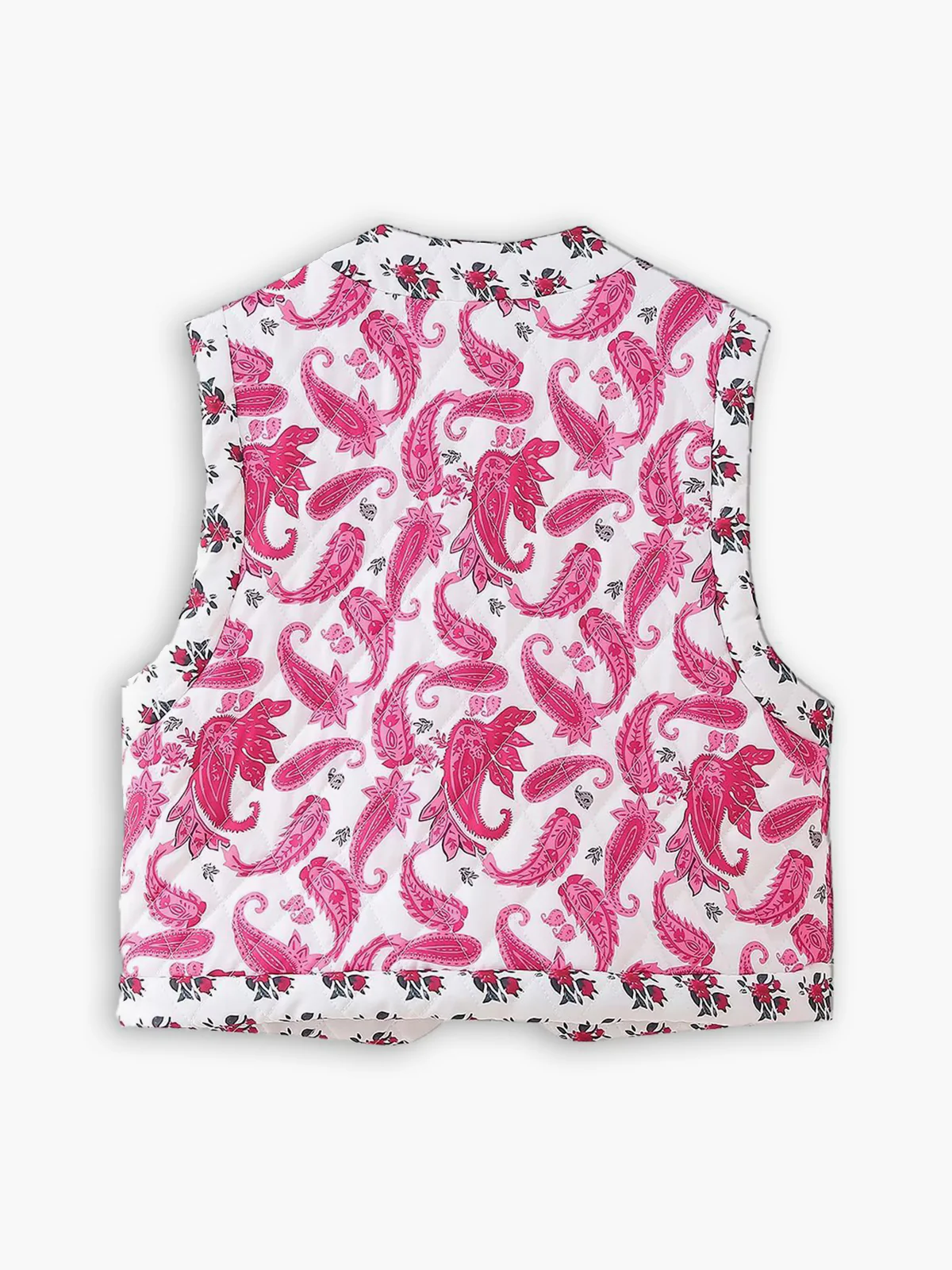 Boheme Printed Warm Vest - Takermore