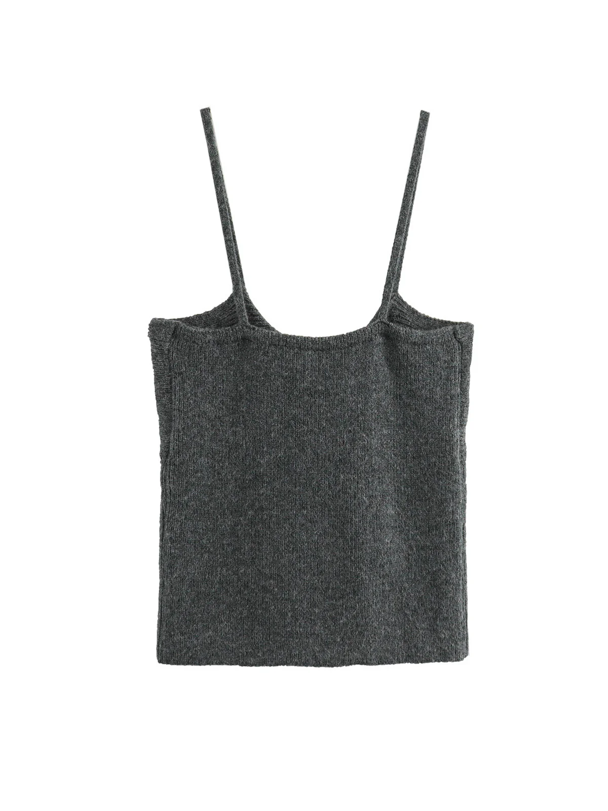 Spaghetti Strap Knotted Sweater Vest - Takermore