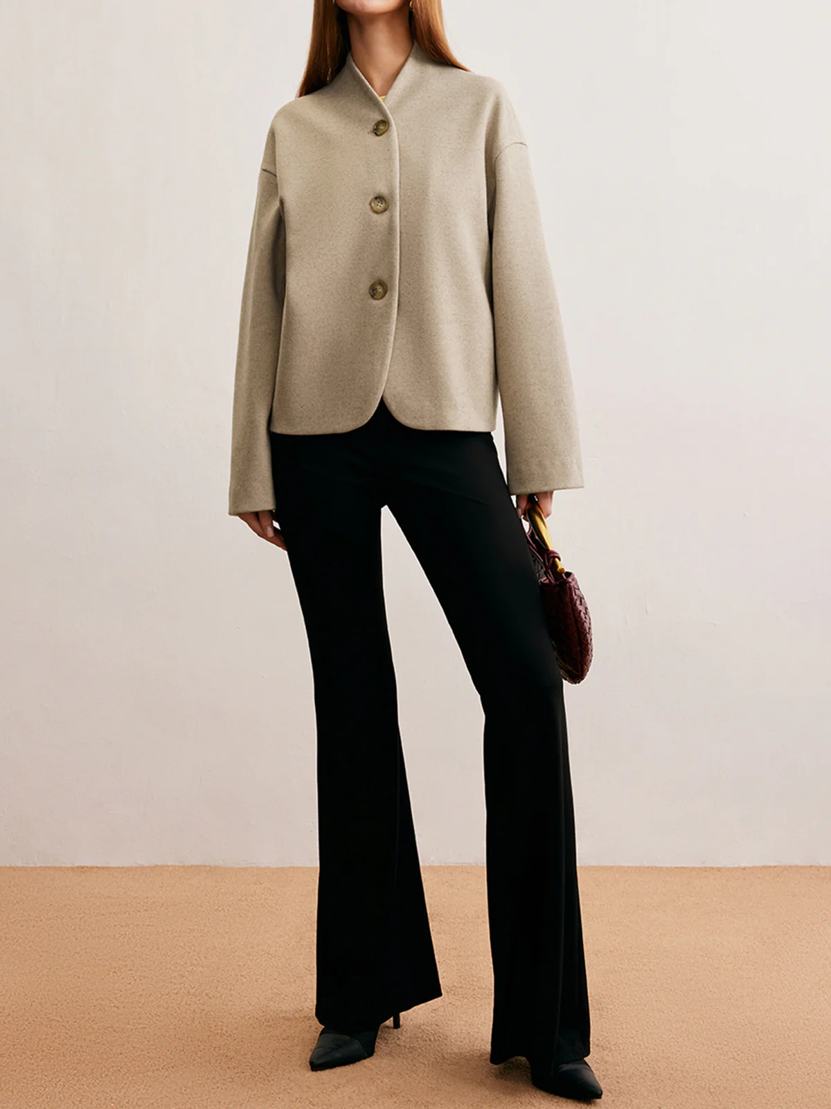 Minimalist Regular Fit Button Cardigan - Takermore