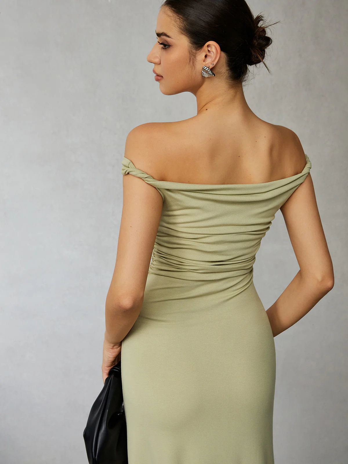 Casual Off Shoulder Long Dress - Takermore