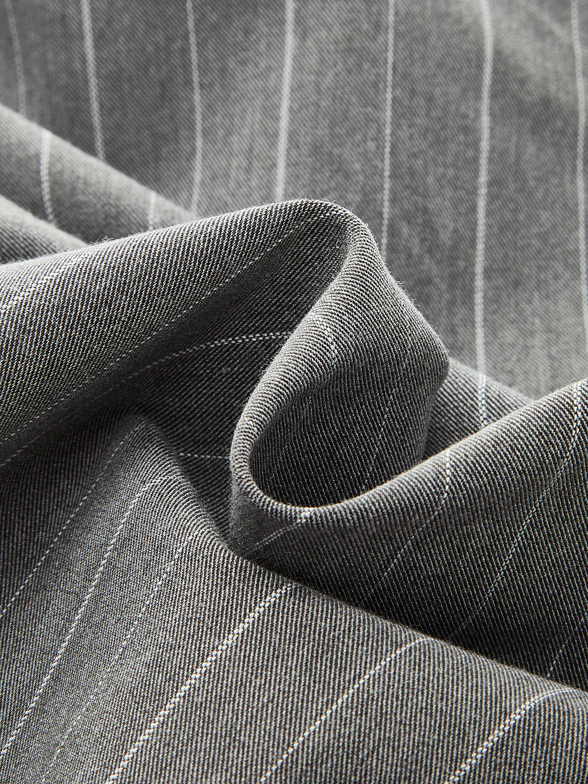 Color Block Striped Asymmetrical Shirt - Takermore