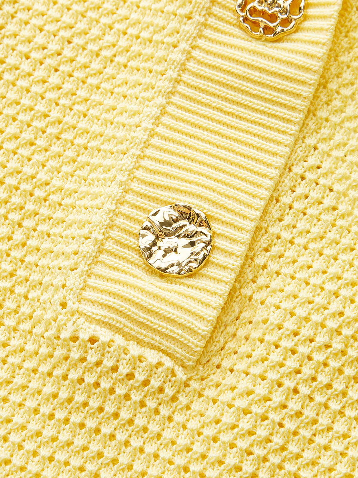 Mesh-Knit Polo-Style Top - Takermore