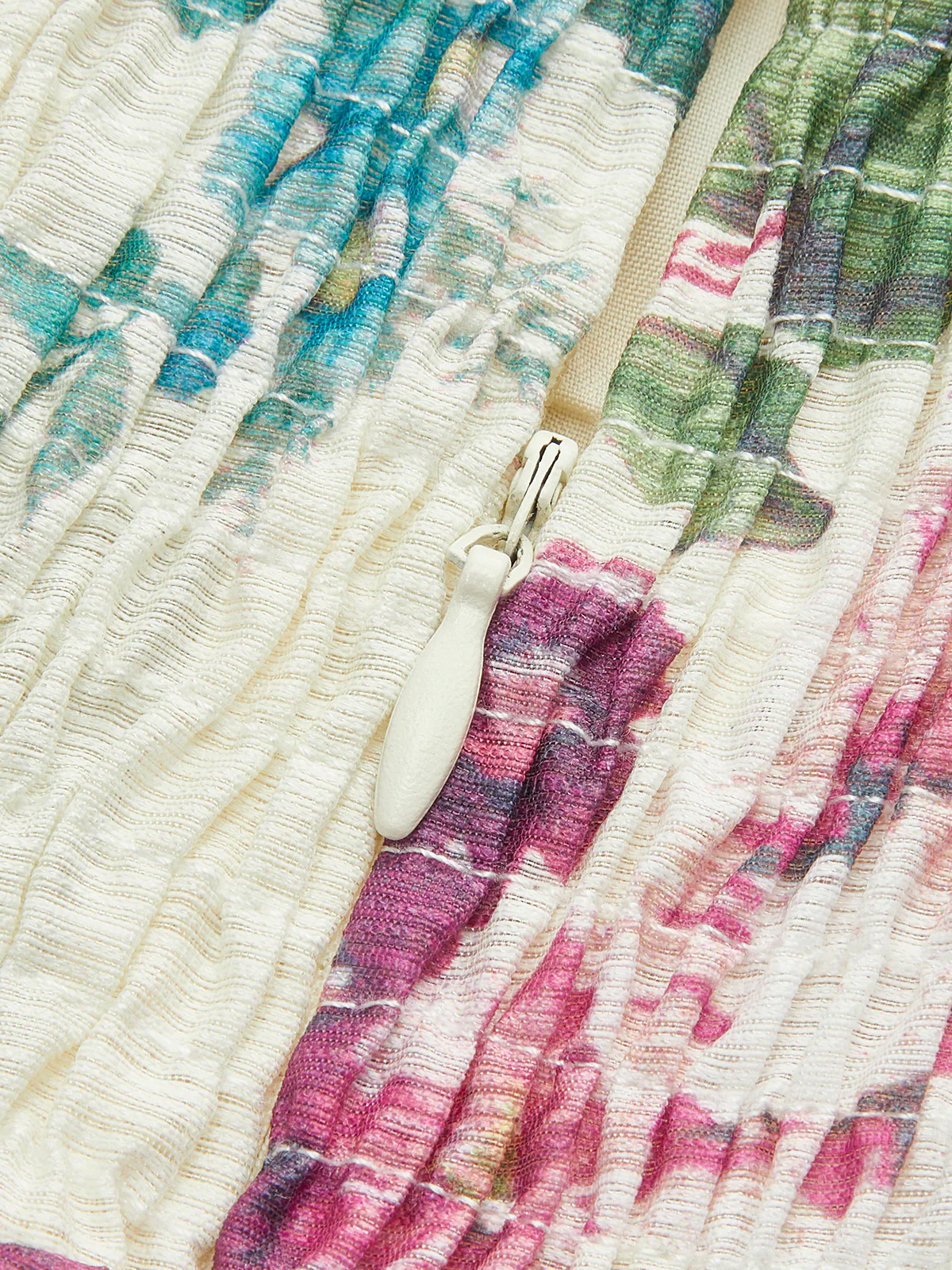 Floral Print Tie-Strap Belted Dress - Takermore