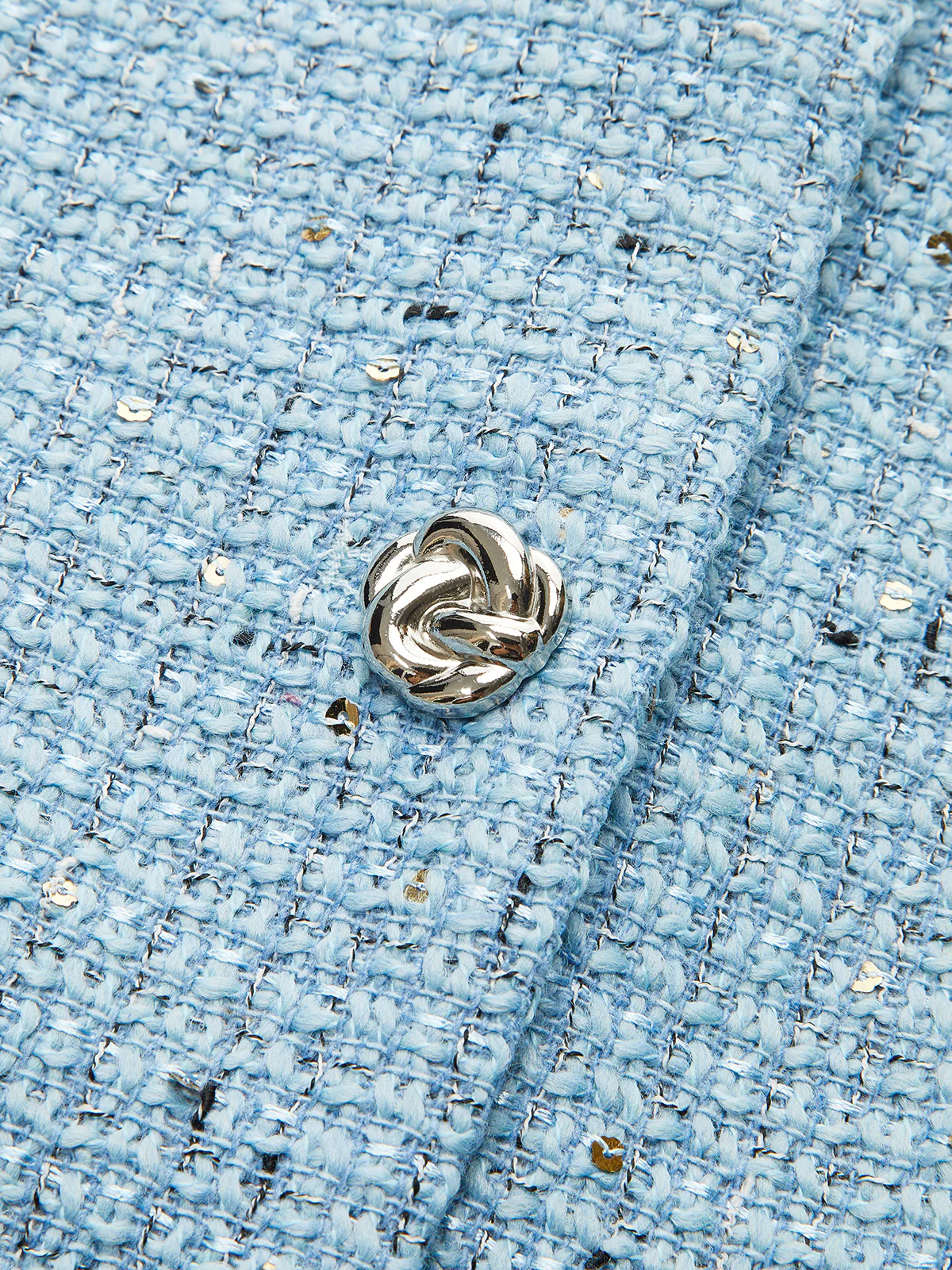 Tweed Sleeveless Belted Vest - Takermore