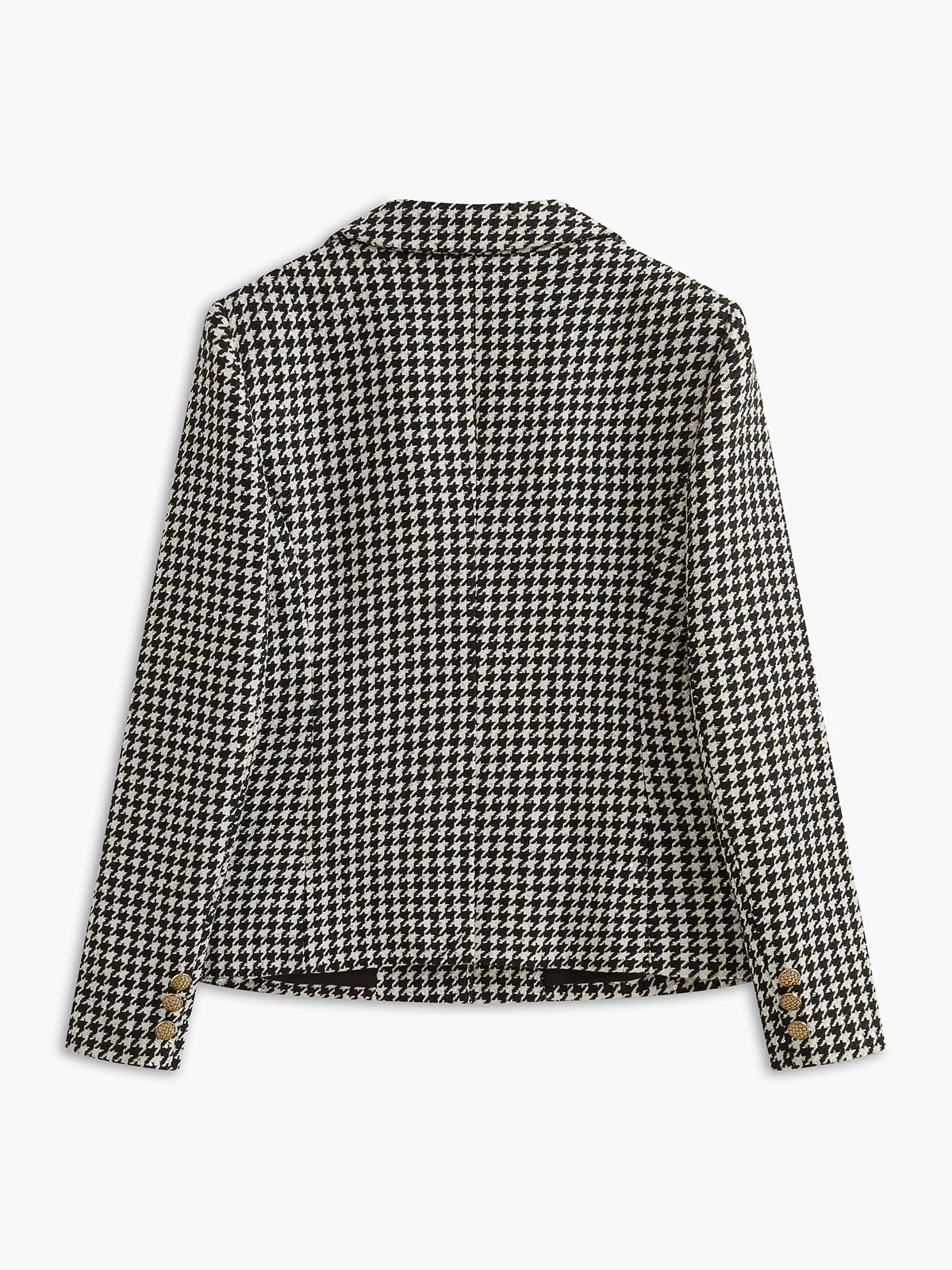 Retro Lapel Button Blazer - Takermore