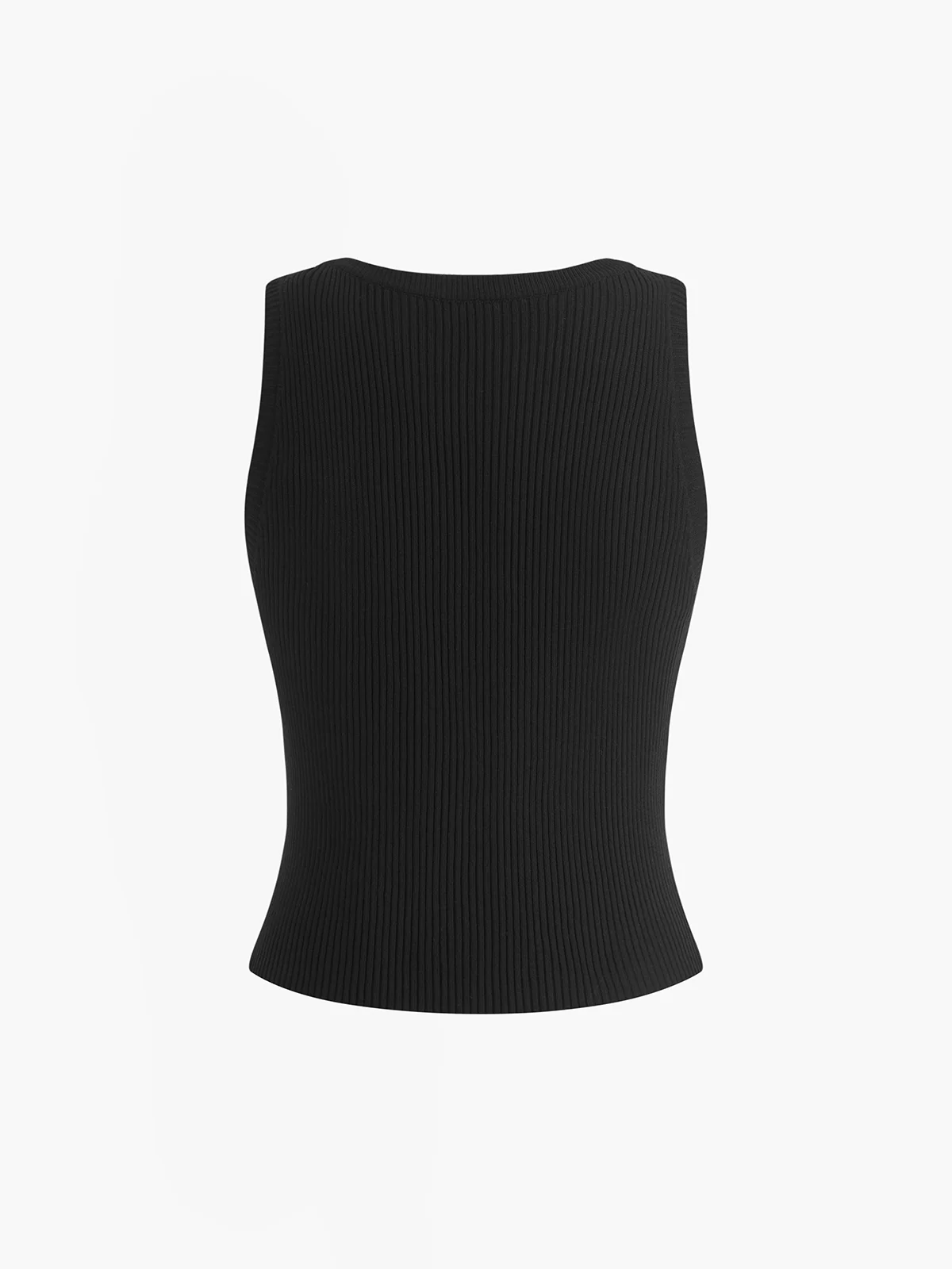 Contrast Trim Slim Sweater Vest - Takermore