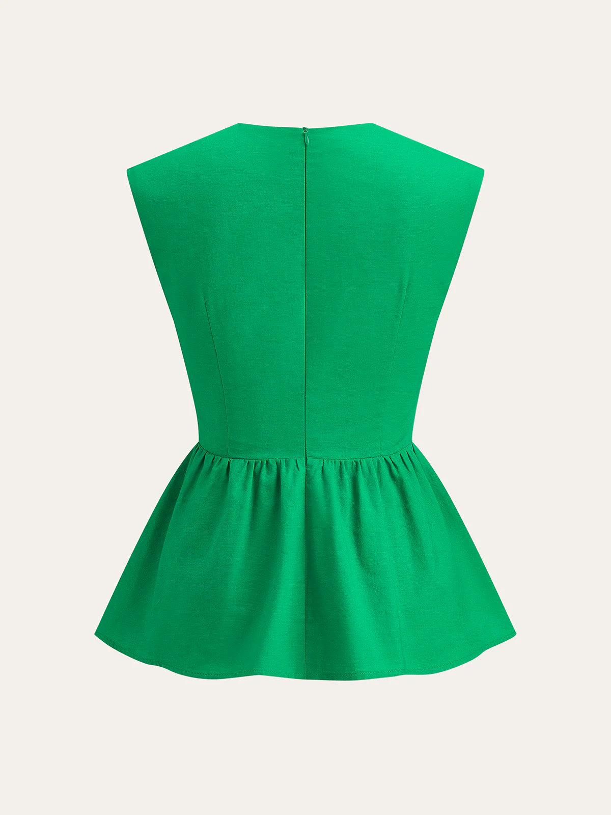 Twisted Peplum Tank-Top - Takermore