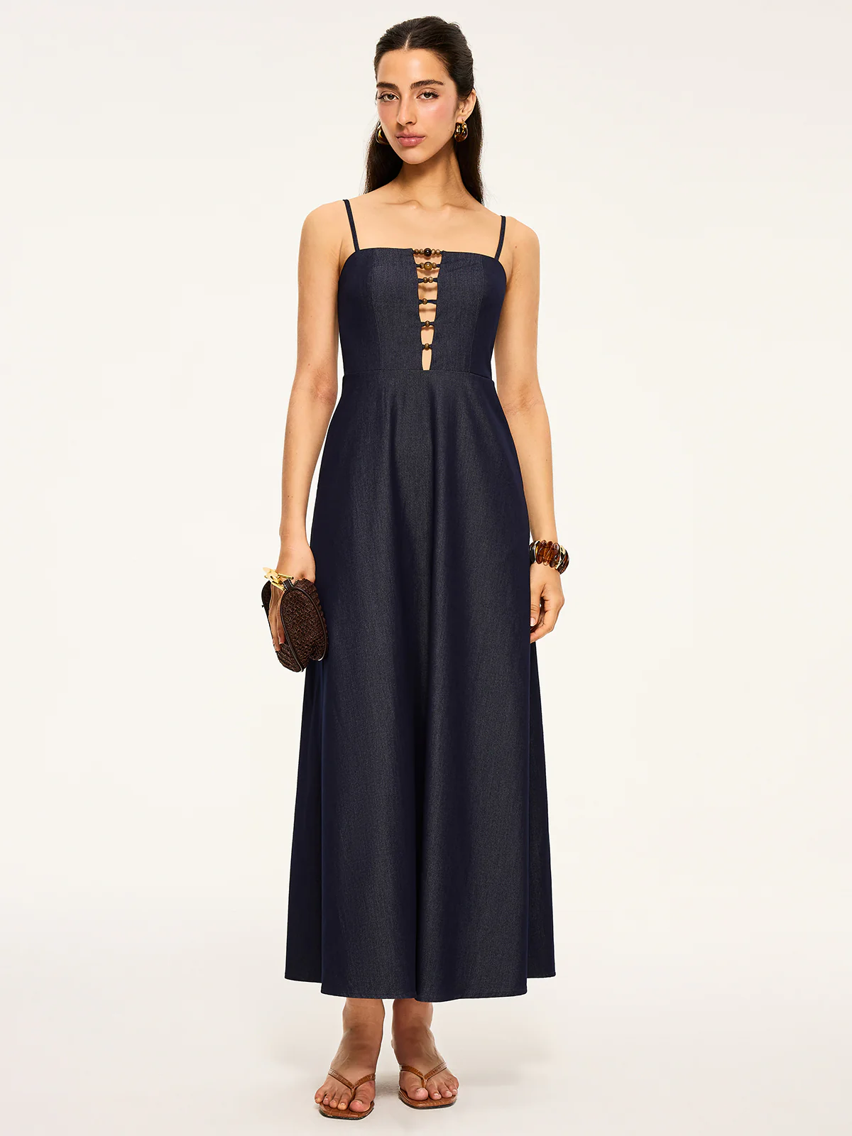 Cut-Out Maxi Dress - Takermore