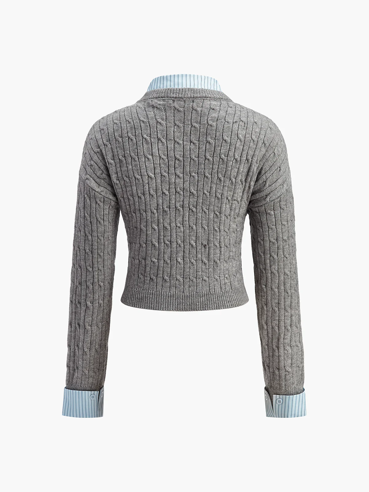 2 in 1 Button Knit Top - Takermore