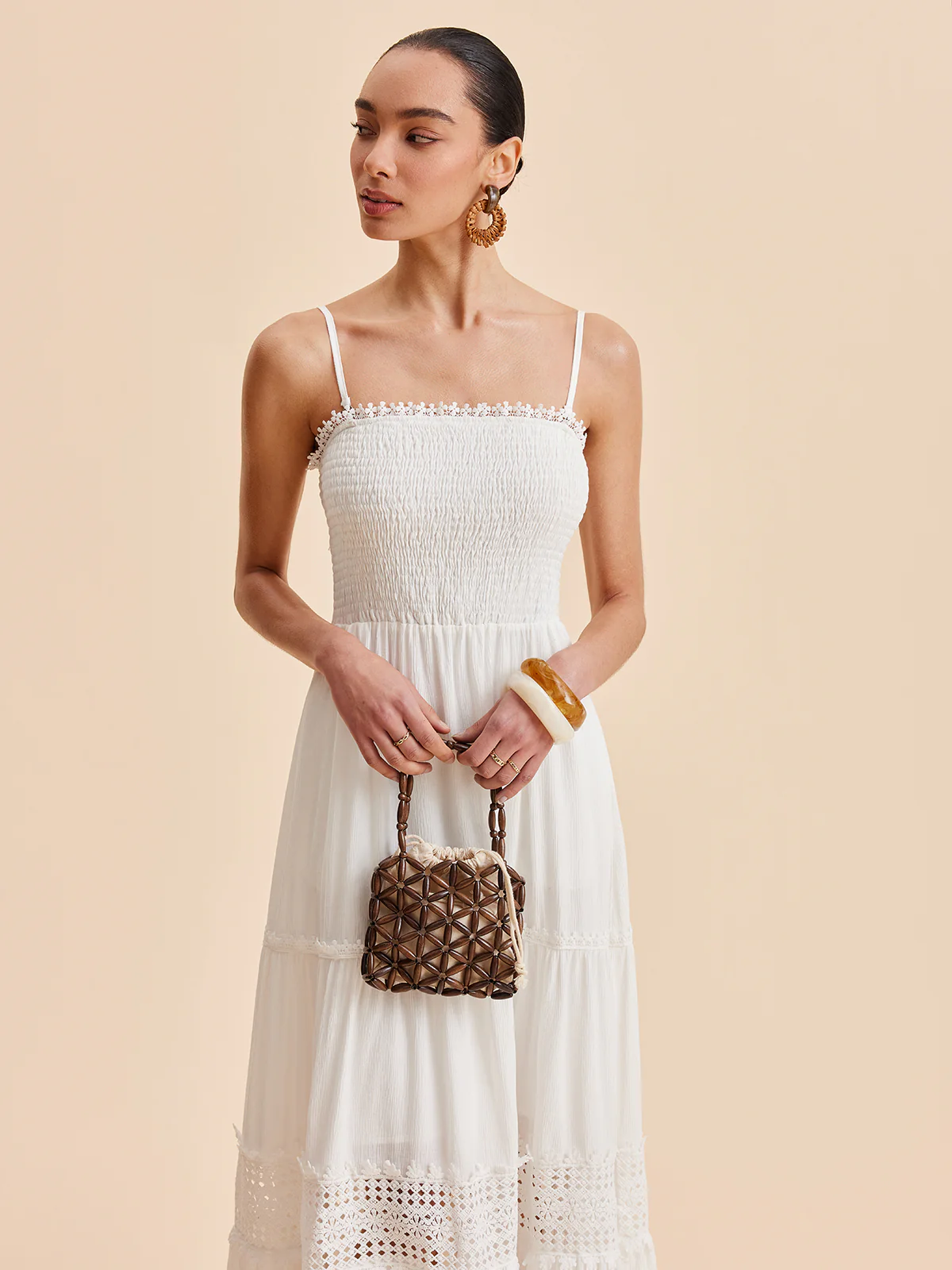 Smocked Cami Dress - Takermore