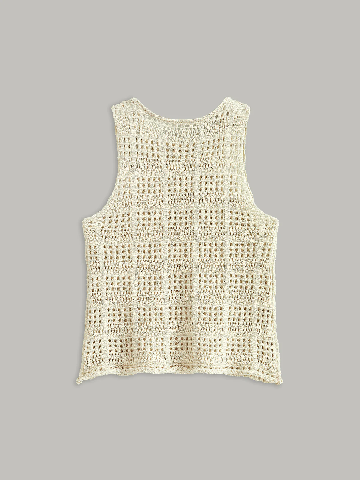 Crochet Knit Tank Top - Takermore