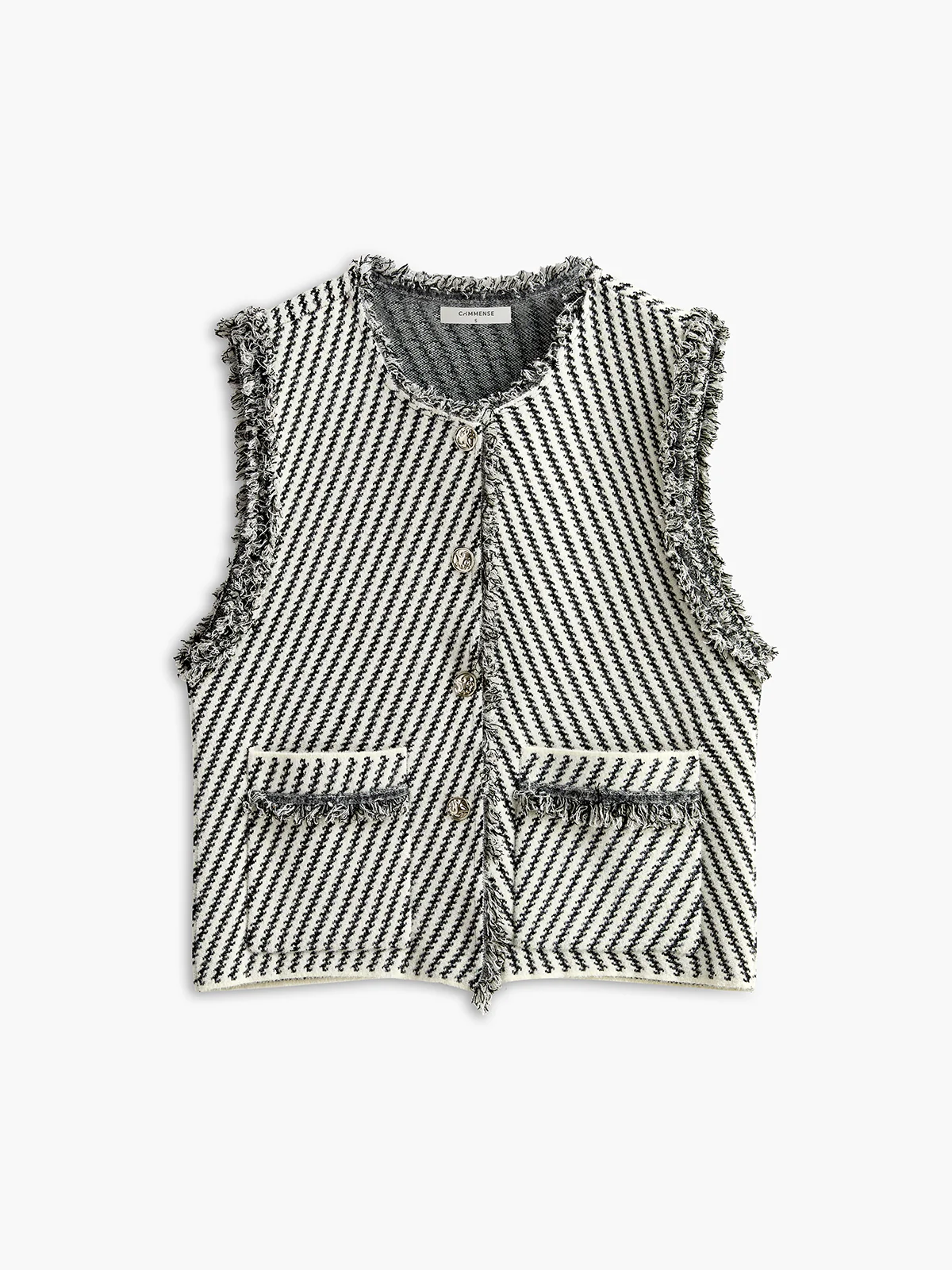 Elegant Tassel Vest - Takermore