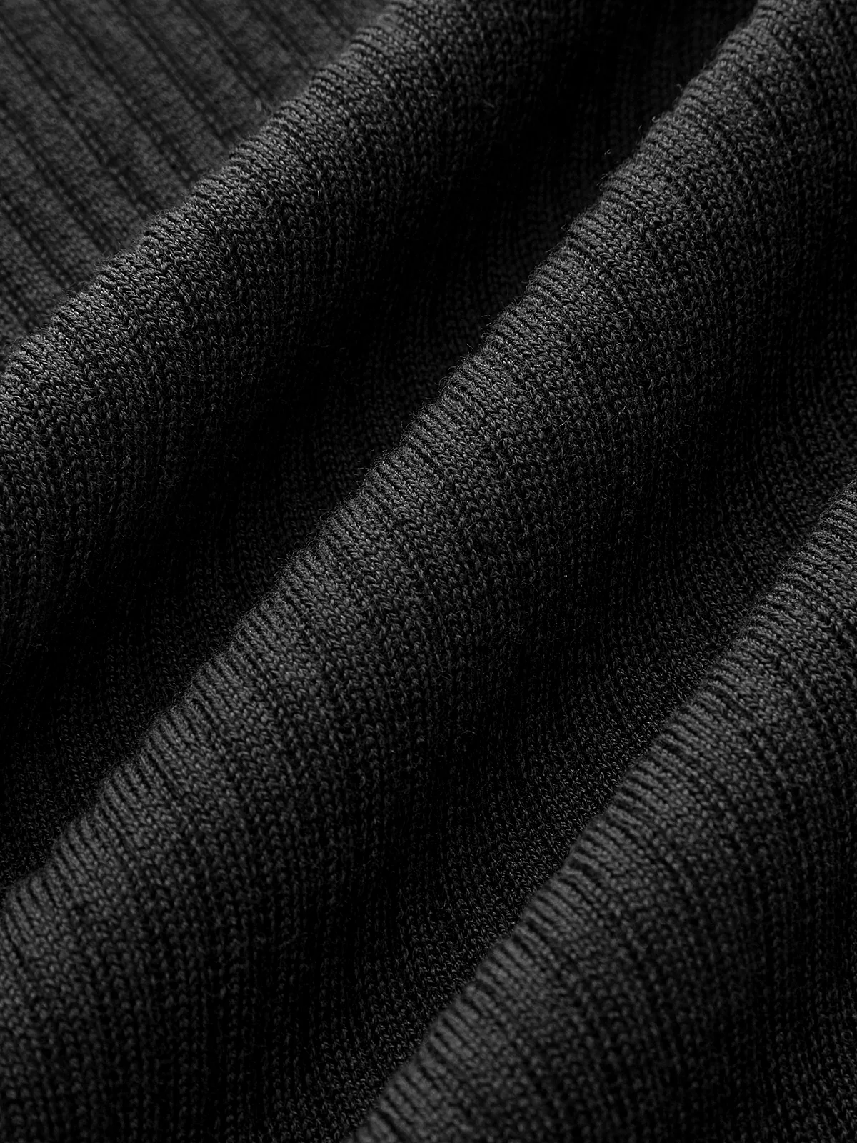 Semi-Sheer Ribbed Knit Top - Takermore