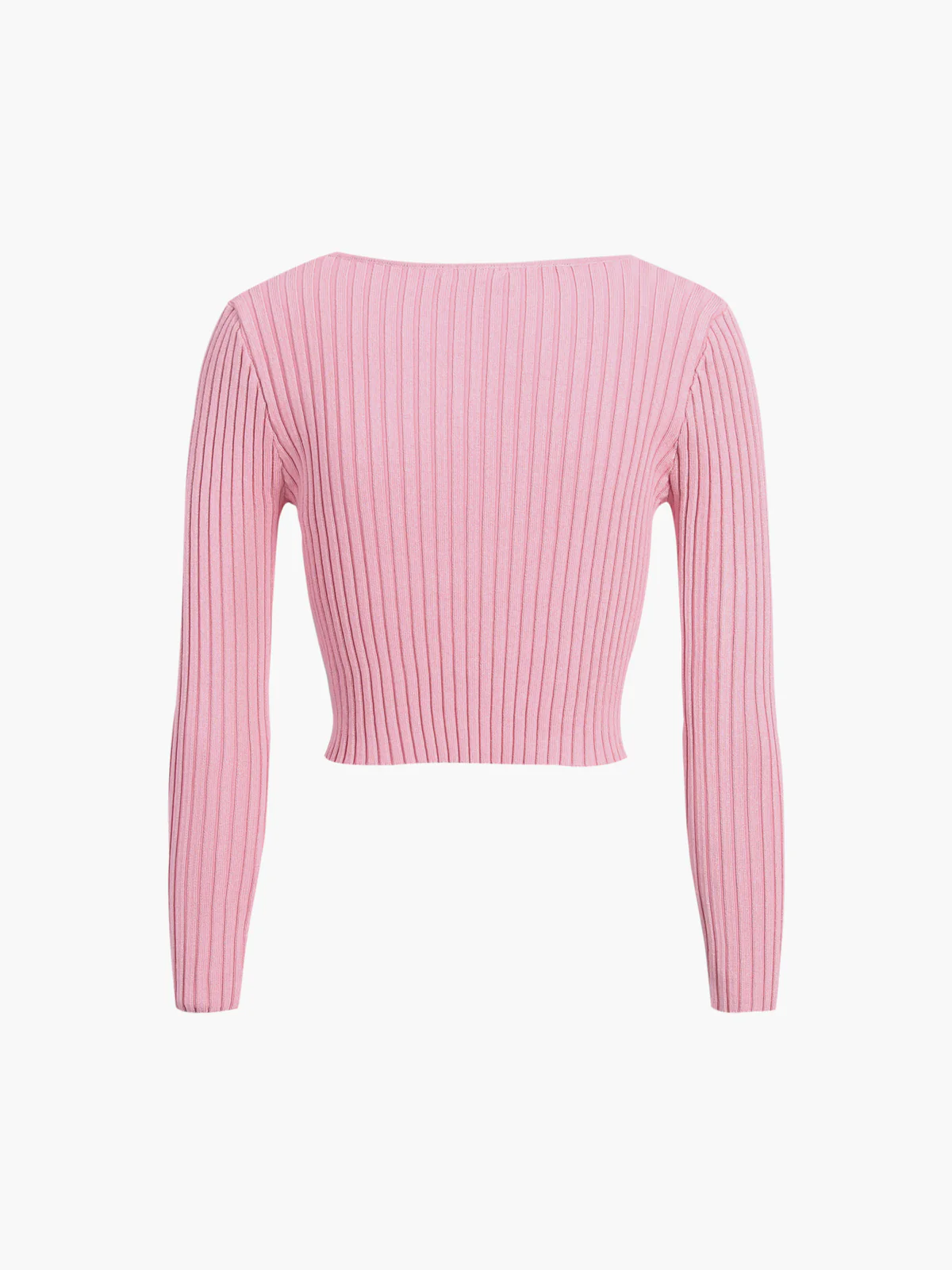 Barbiecore Rib Knit Top - Takermore