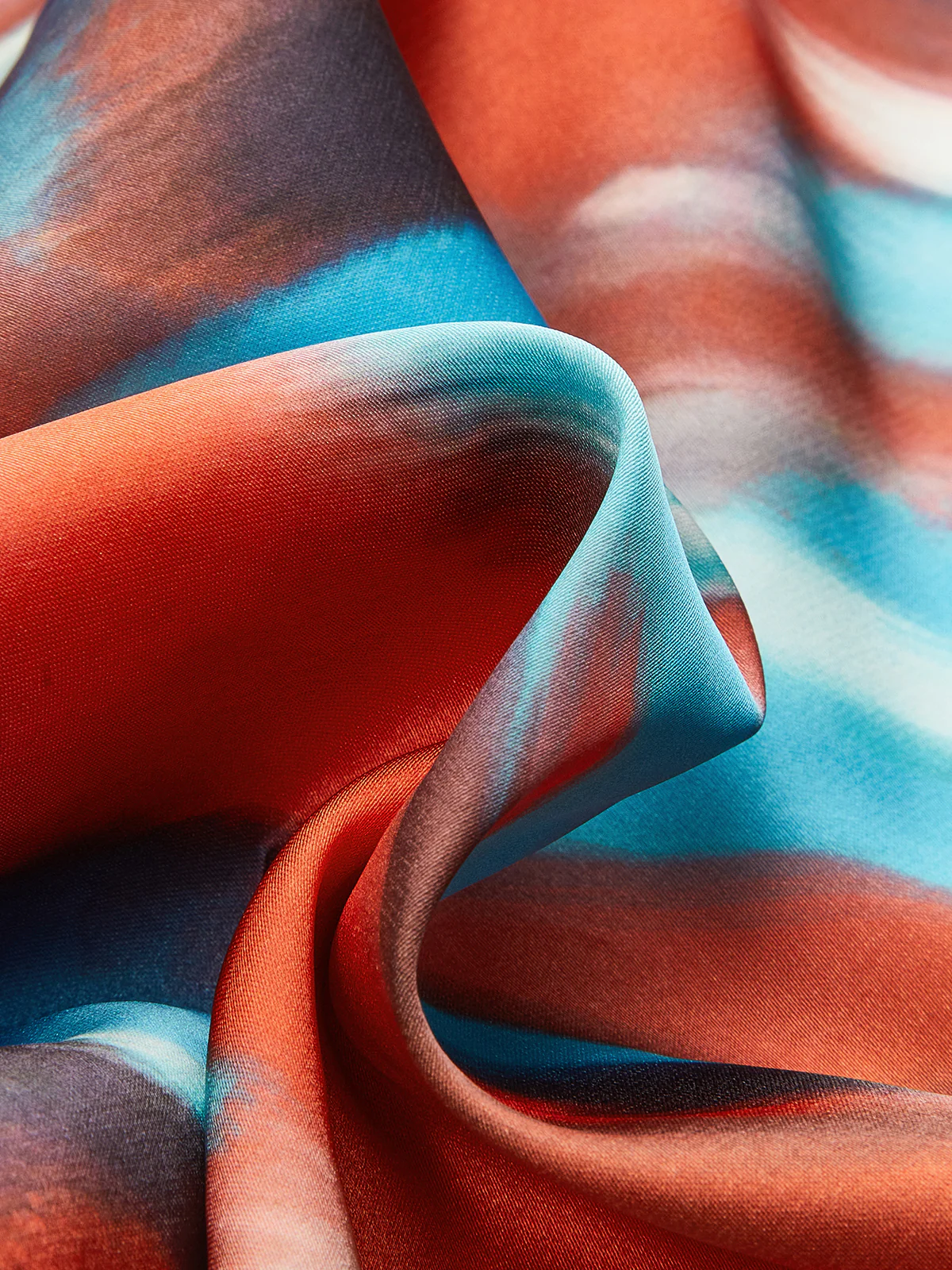 Multi Color Asymmetrical Neck Backless Long Dress - Takermore