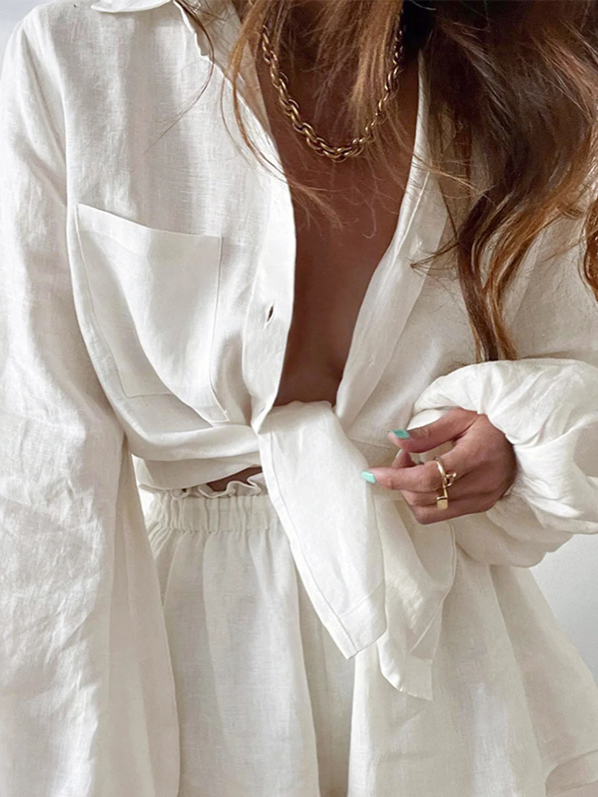 Aegean Two Piece Double Lined Shorts Set - Takermore