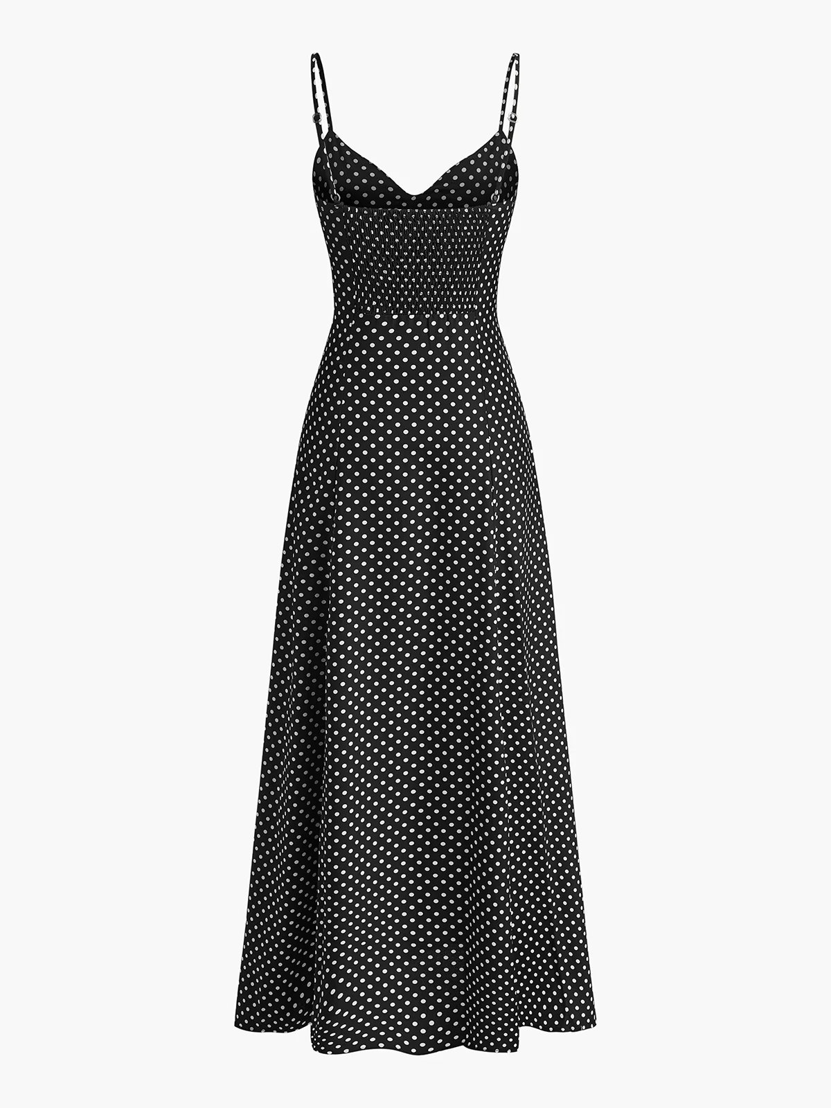 Polka Dot Sweetheart Cami Dress - Takermore