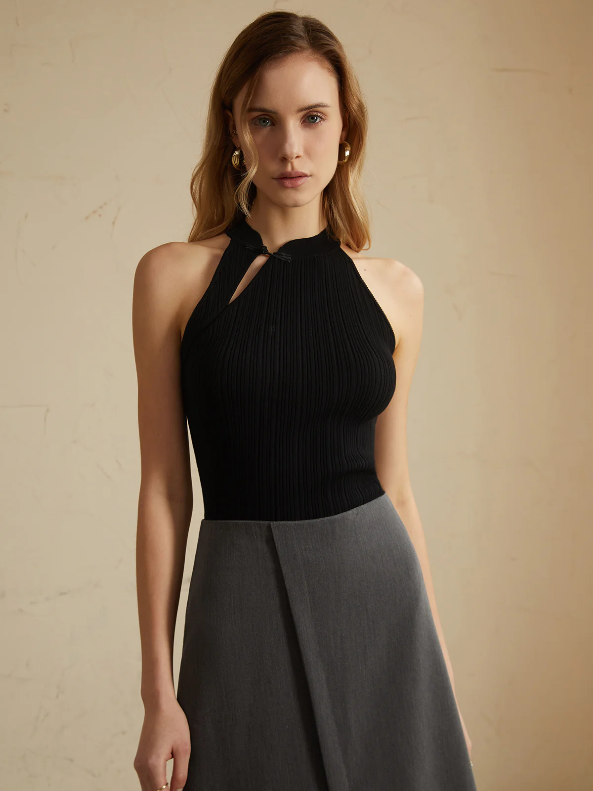 Vintage Button Sweater Vest - Takermore